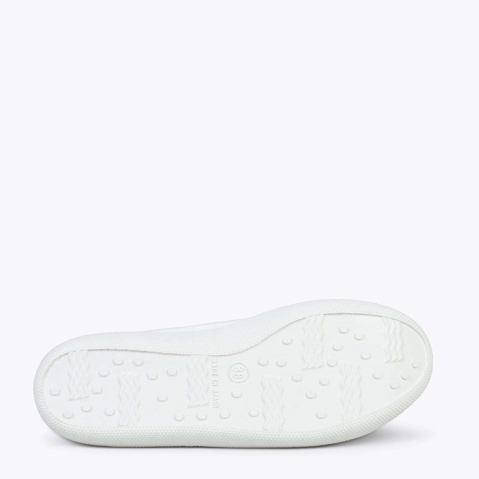 BAOBAB – WHITE BCI cotton sneakers from IO&GO