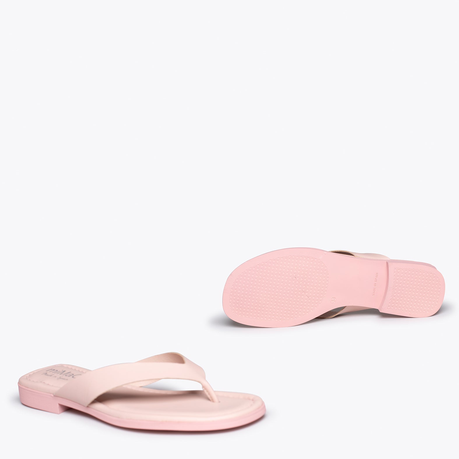 FLIP FLOP - Sandalias de dedo planas ROSAS