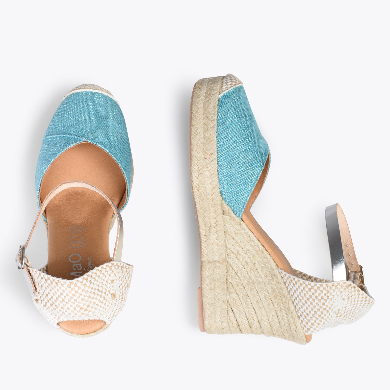 CONIL – Cuñas de esparto AZUL de lino