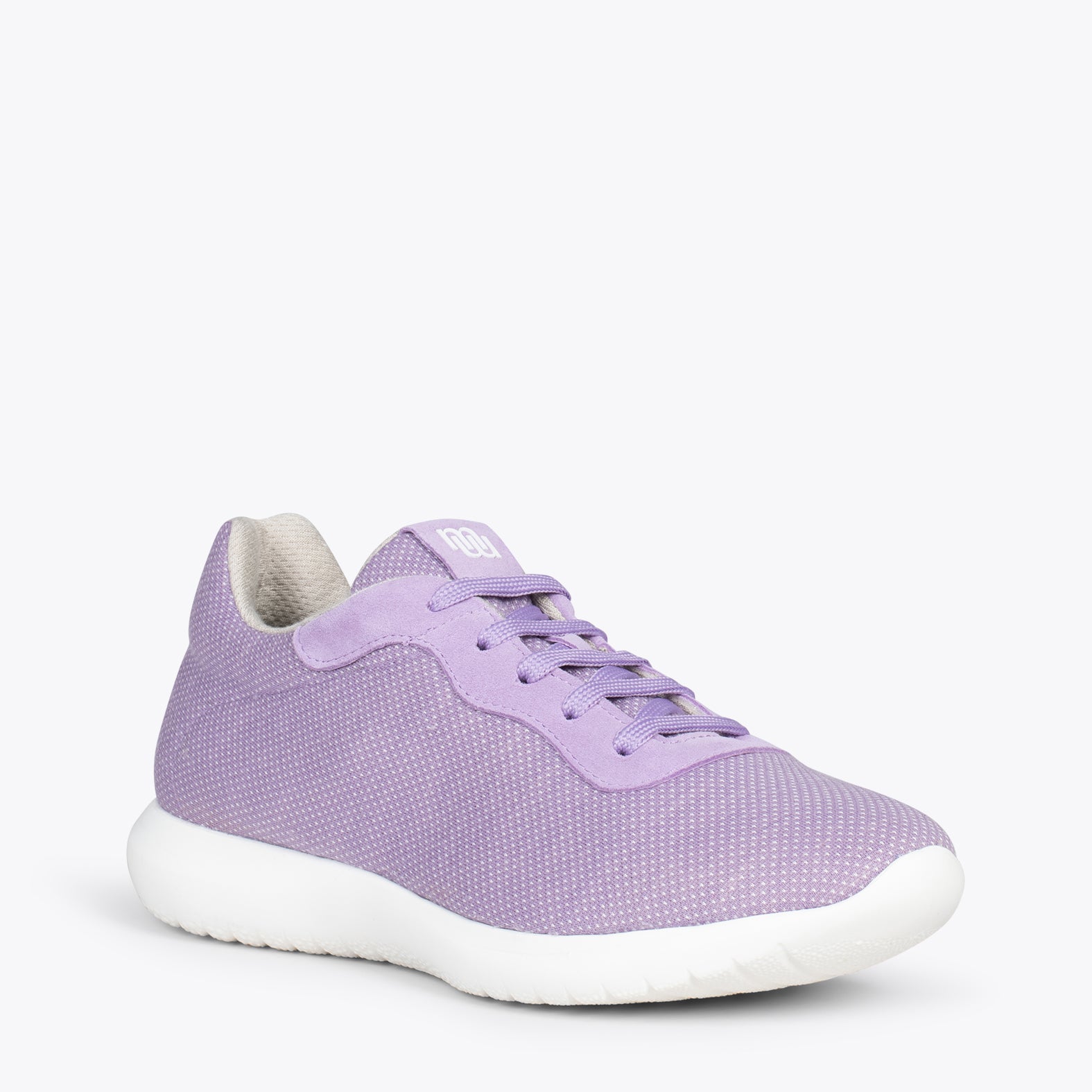 YOGA – Zapatillas deportivas de lana merino LILA