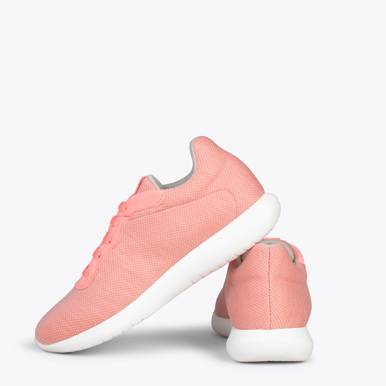 YOGA – Zapatillas deportivas de lana merino ROSA
