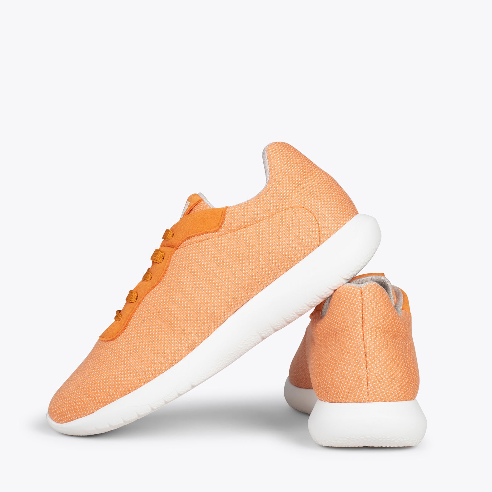 YOGA – Zapatillas deportivas de lana merino MELOCOTÓN