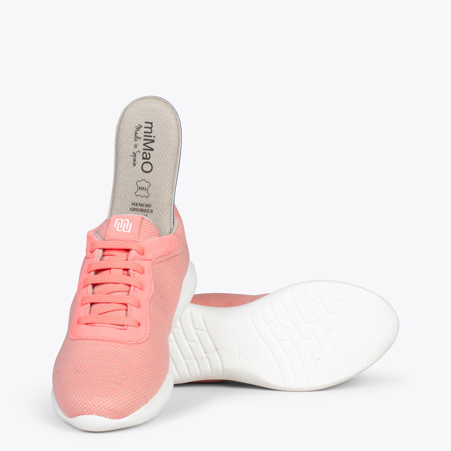 YOGA – Zapatillas deportivas de lana merino ROSA