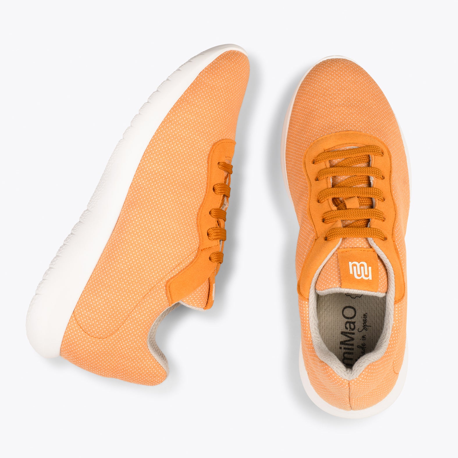 YOGA – Zapatillas deportivas de lana merino MELOCOTÓN