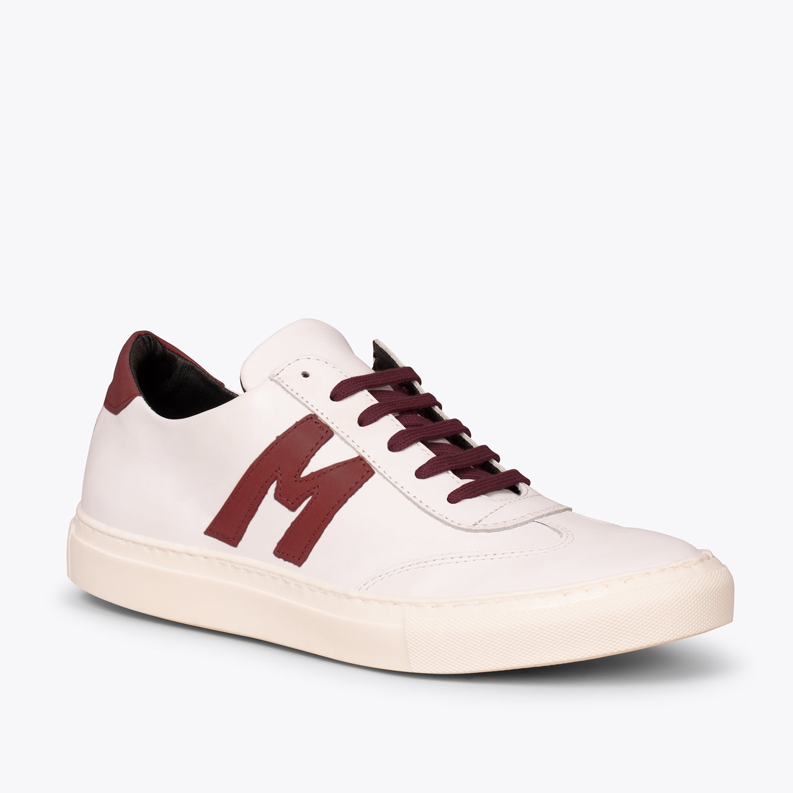 MONACO – BURGUNDY casual sneaker for men