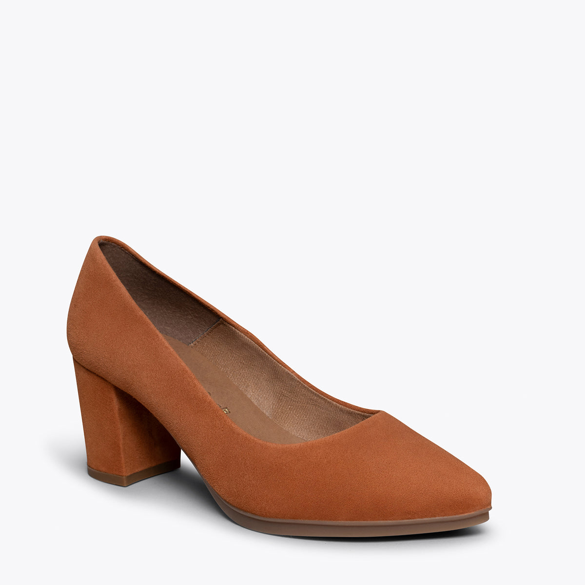 URBAN S - Zapatos de tacón medio COÑAC