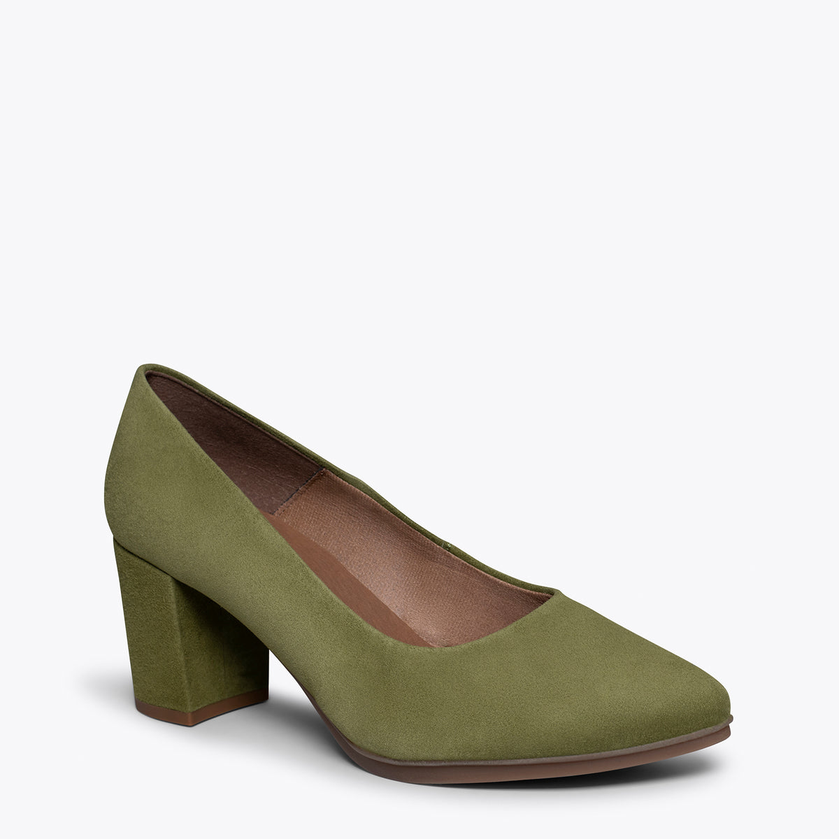 URBAN S - Zapatos de tacón medio VERDE