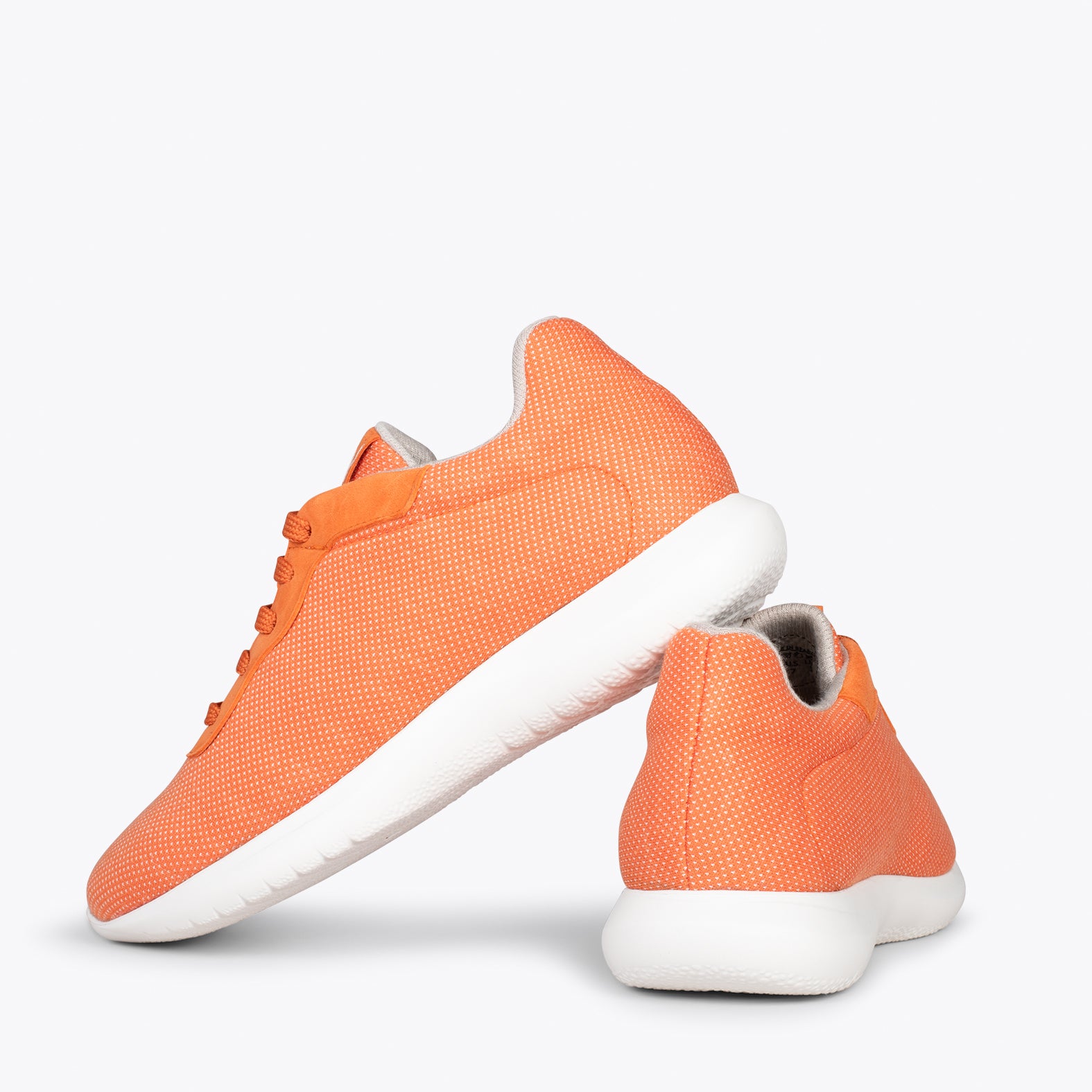 YOGA – Zapatillas deportivas de lana merino NARANJA