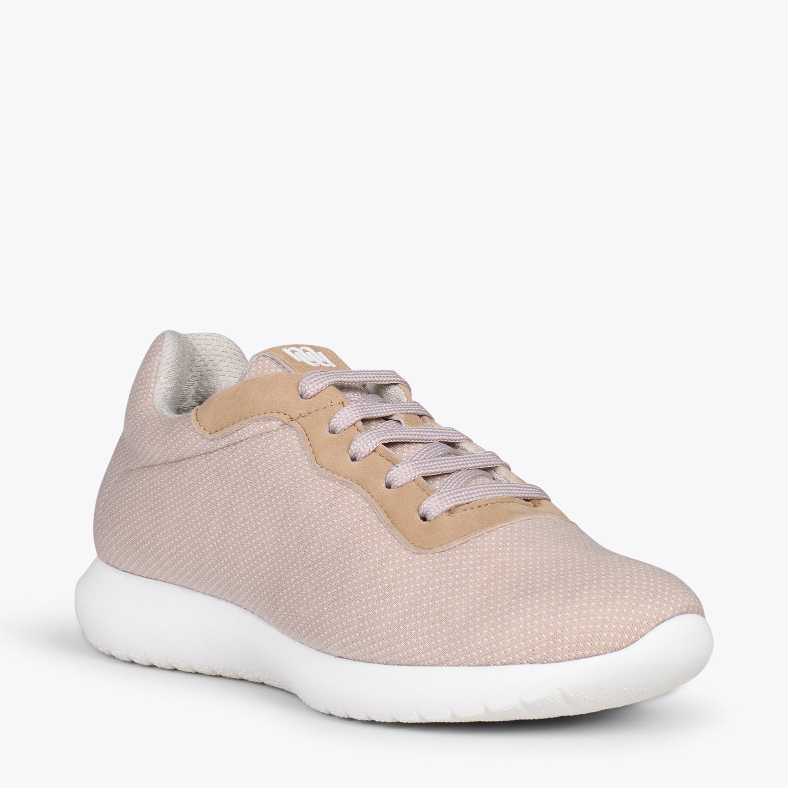 YOGA – BEIGE sneakers crafted in merino wool