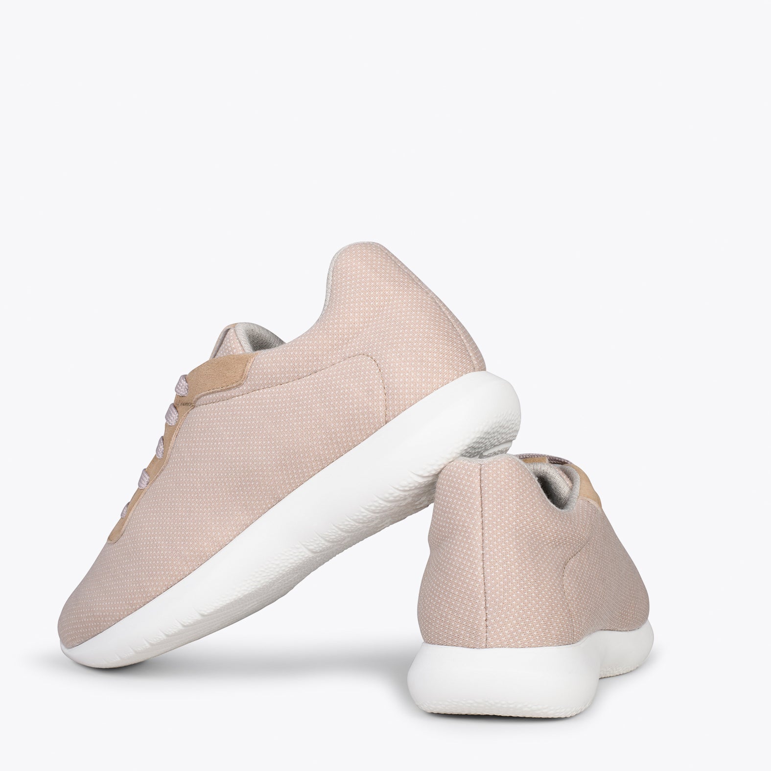 YOGA – Zapatillas deportivas de lana merino BEIGE