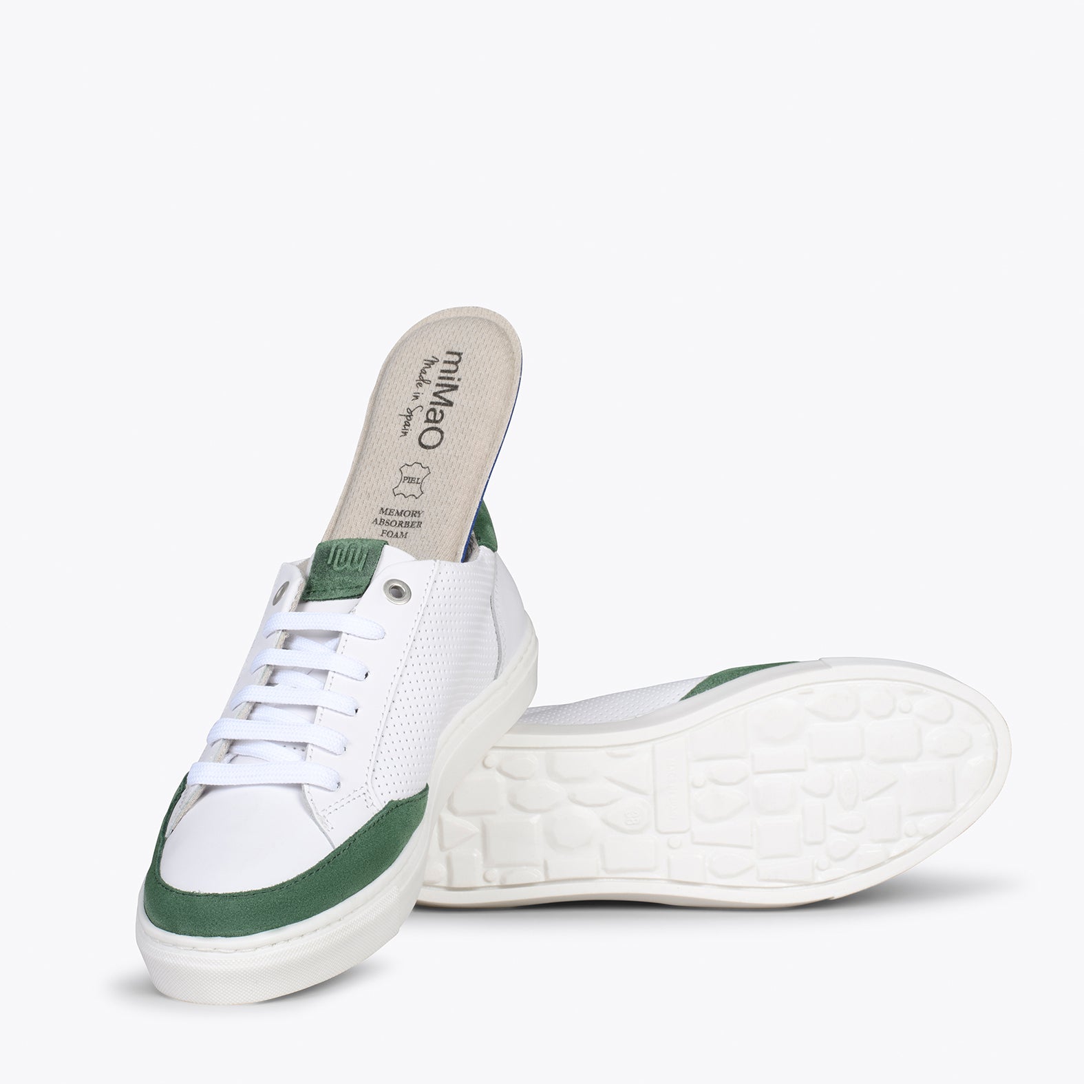 SNEAKER MIL PUNTOS – Zapatillas casual para mujer VERDE