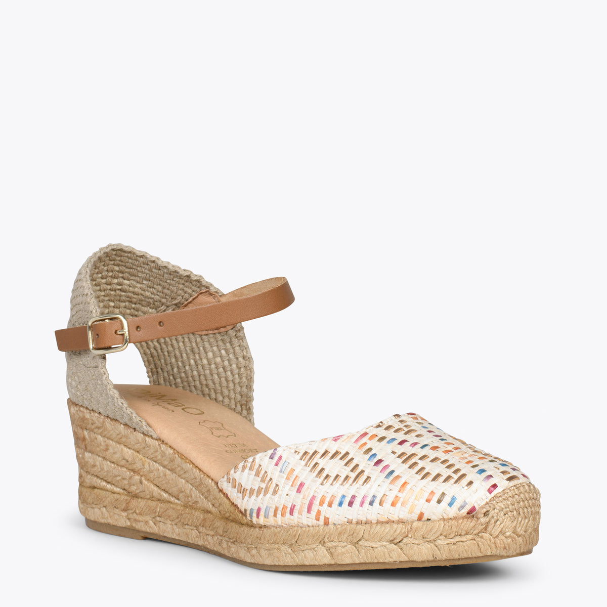 JAVEA – WHITE raffia espadrilles
