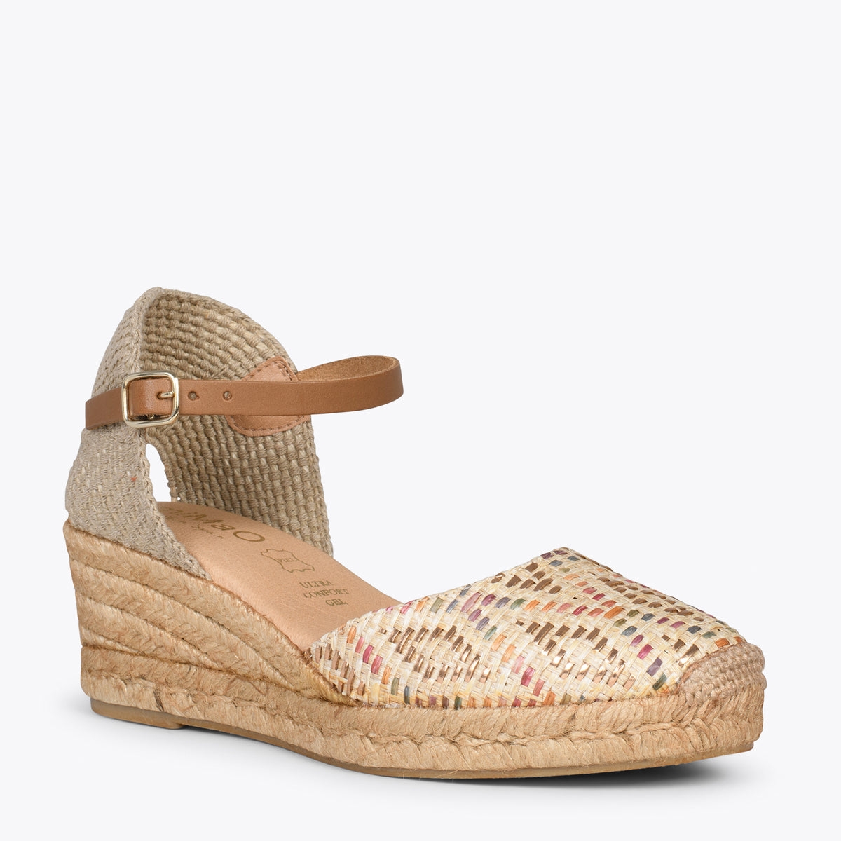 JAVEA – BEIGE raffia espadrilles