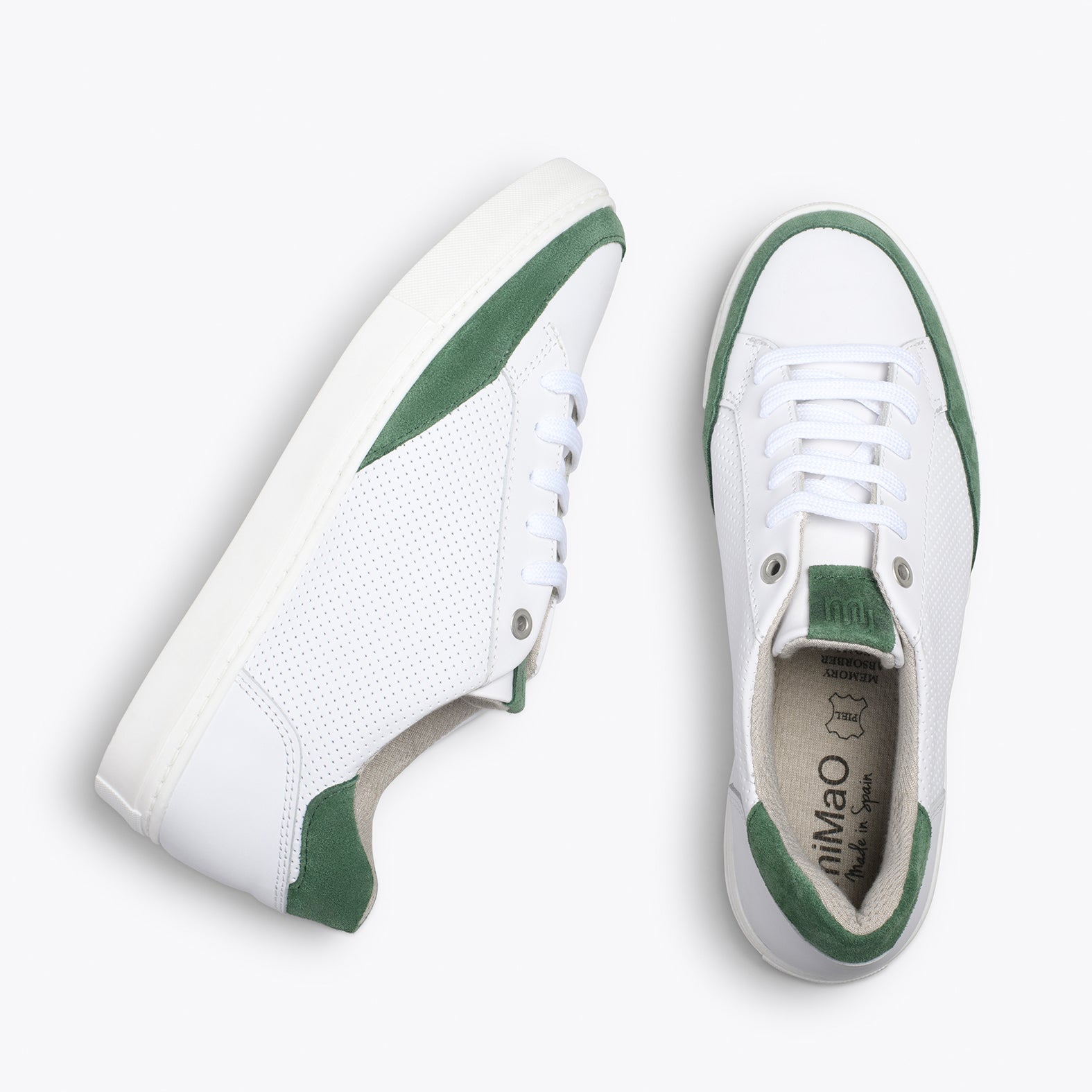 SNEAKER MIL PUNTOS – Zapatillas casual para mujer VERDE