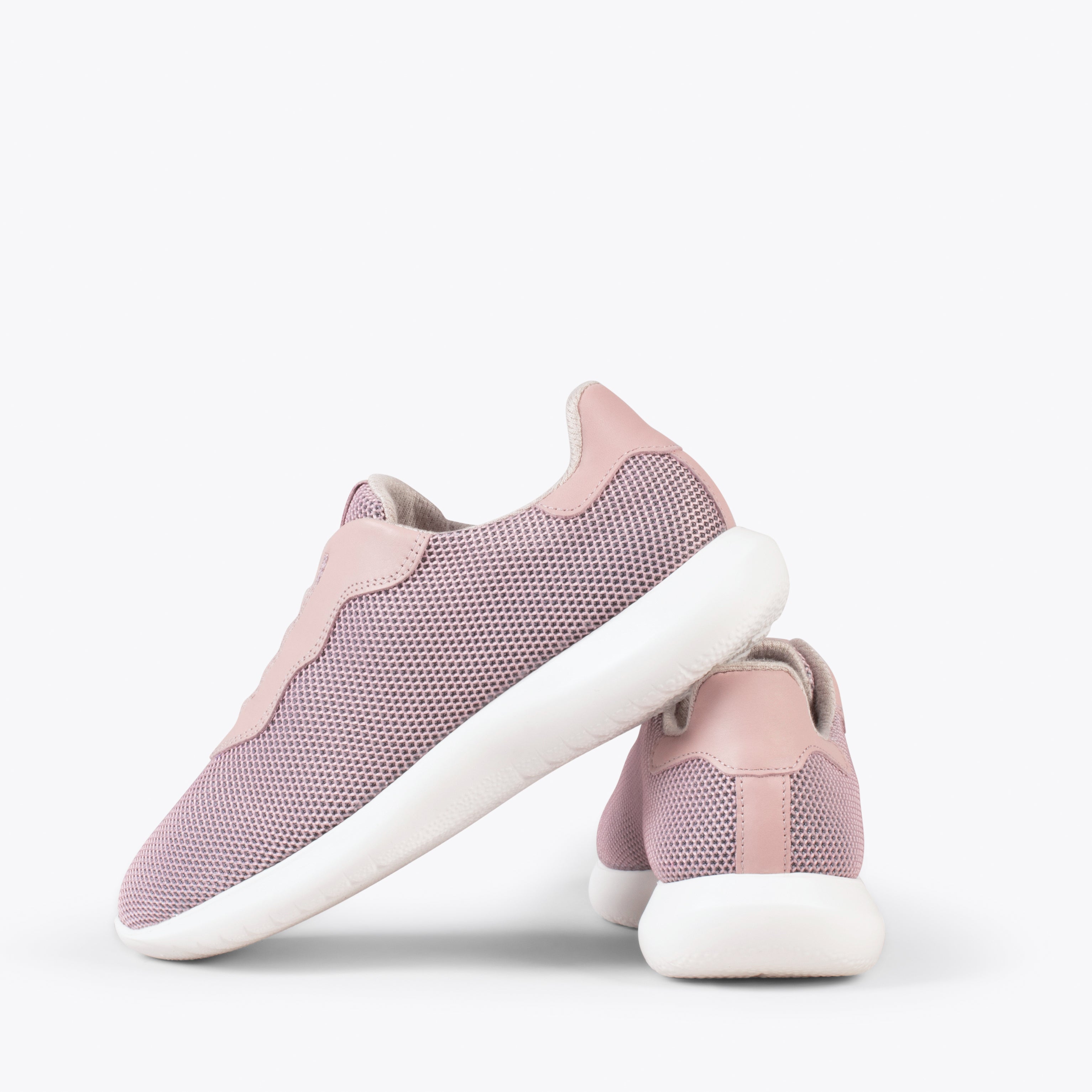 SPORT – PINK comfortable sock-free sneakers