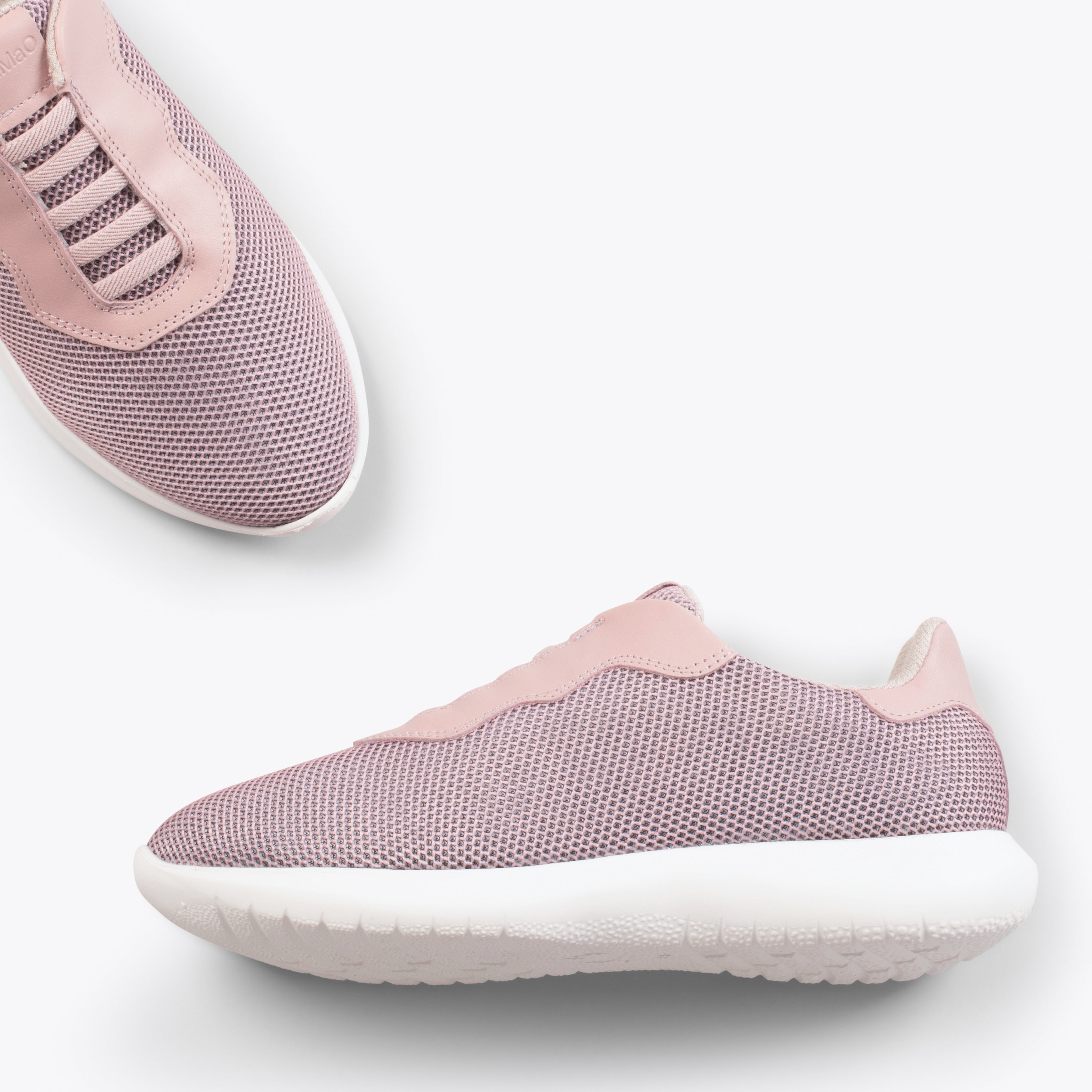 SPORT – PINK comfortable sock-free sneakers