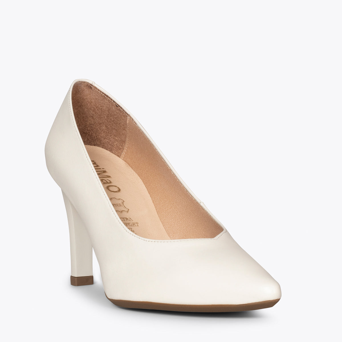 GLAM - Zapatos elegantes de tacón alto HUESO