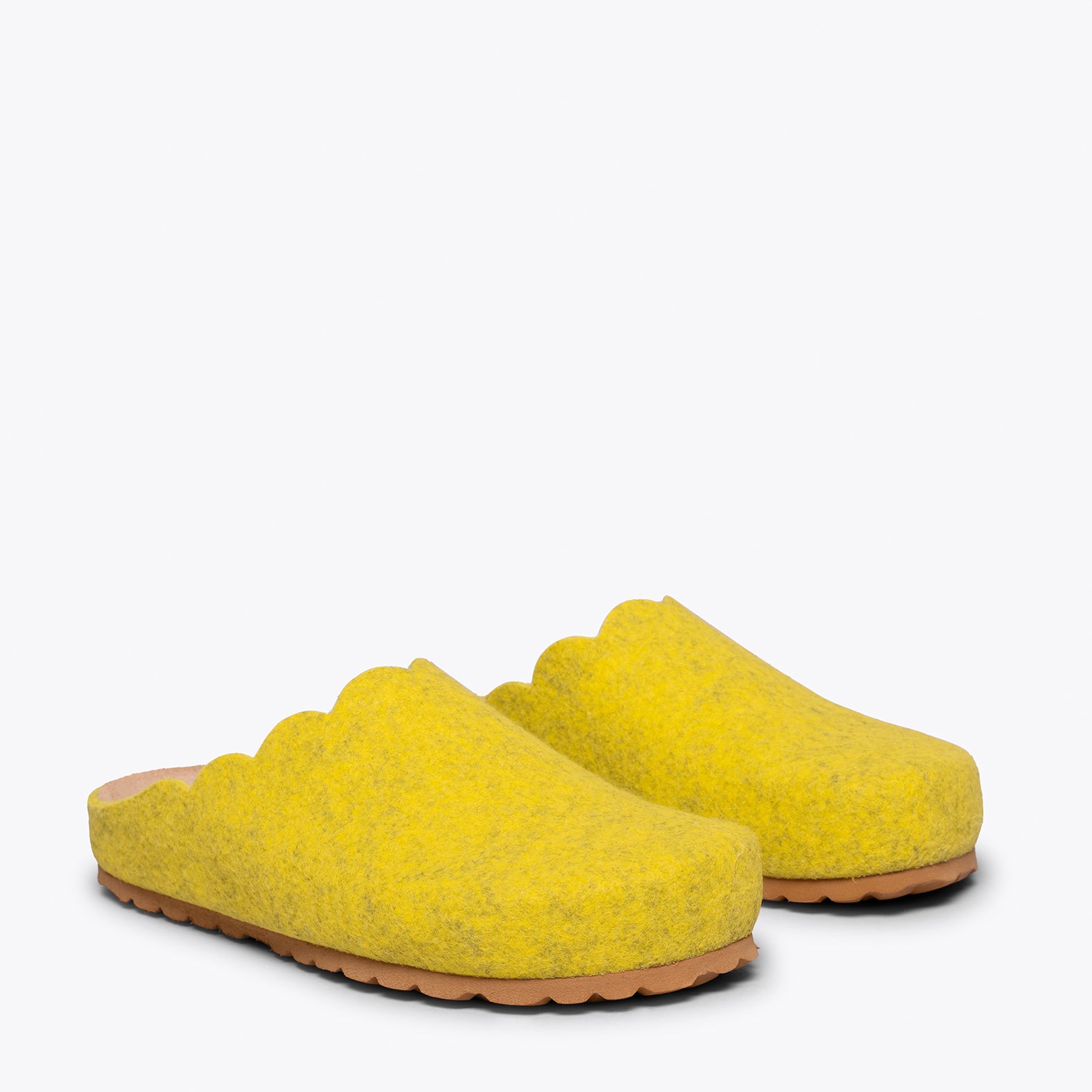 SWEET HOME - Zapatillas de estar por casa de mujer AMARILLO