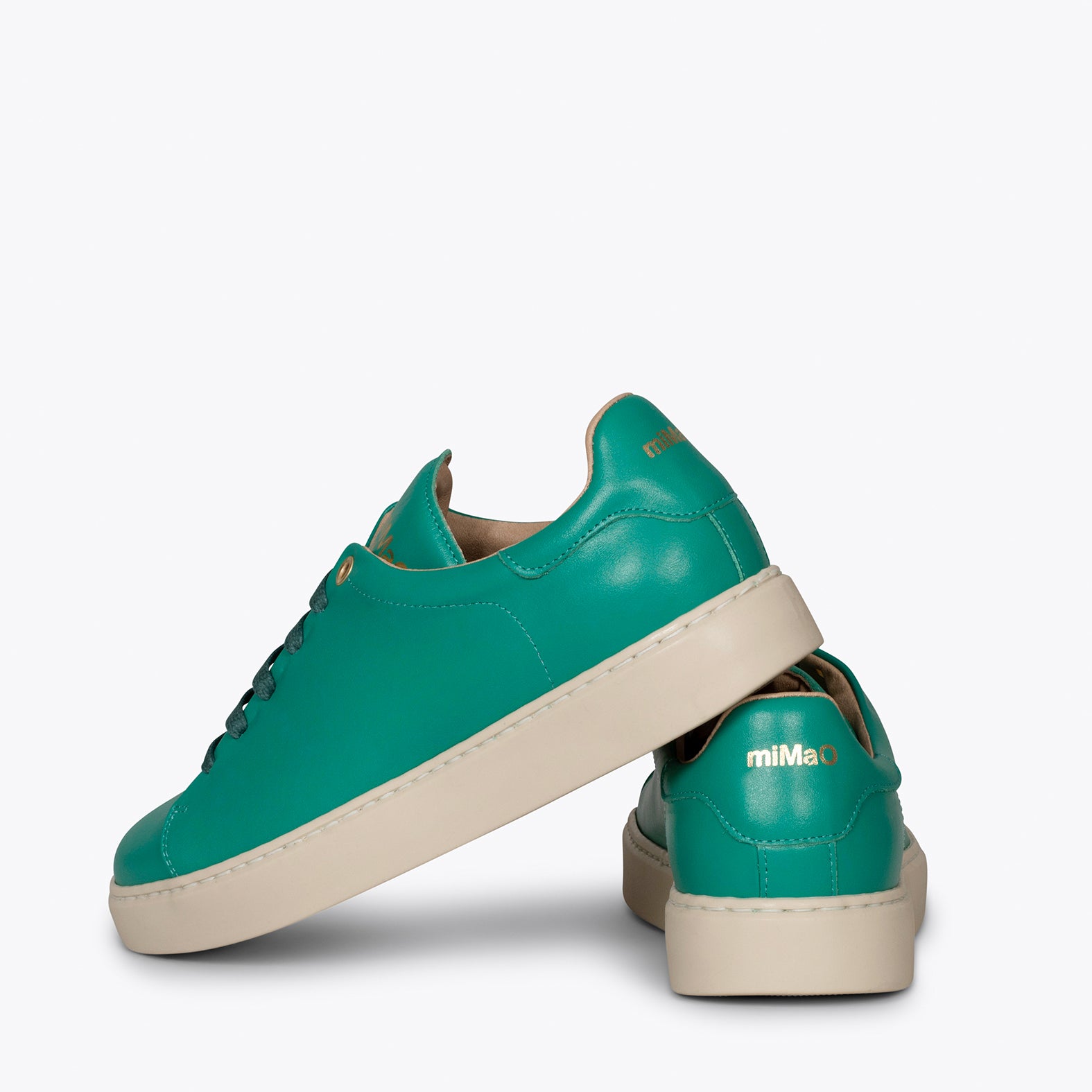 SKATE – GREEN casual leather sneaker