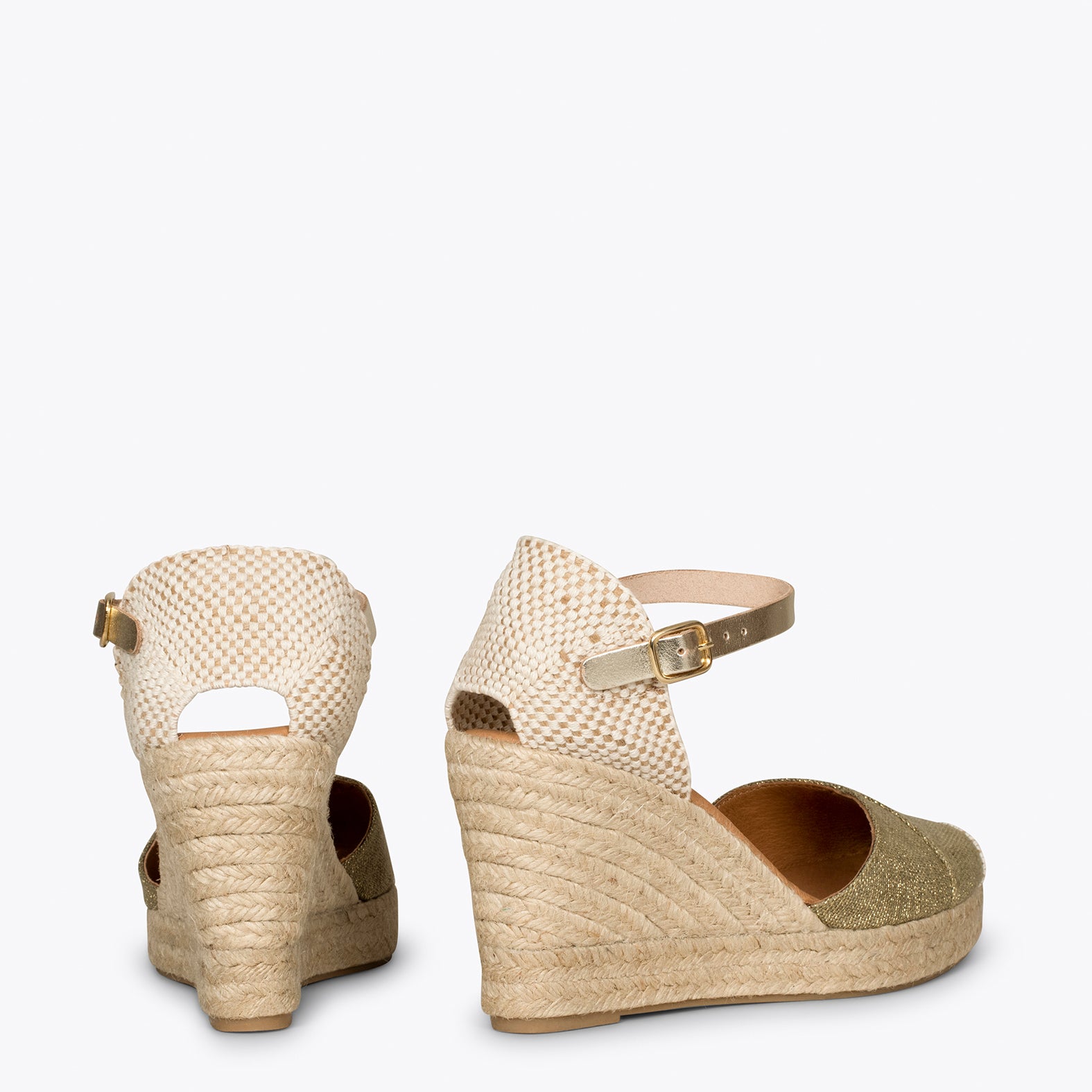 CONIL – Cuñas de esparto KAKI de lino