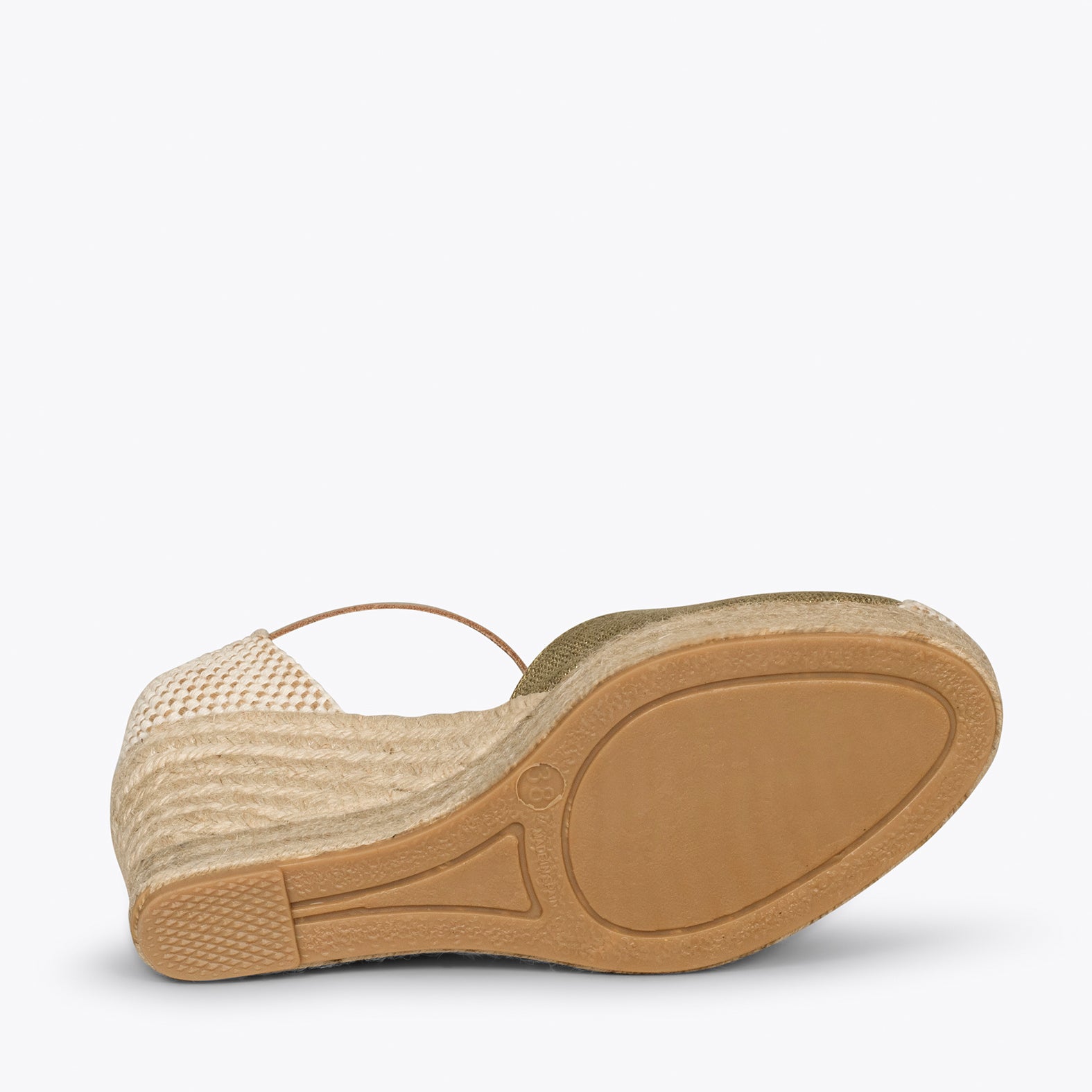 CONIL – Cuñas de esparto KAKI de lino