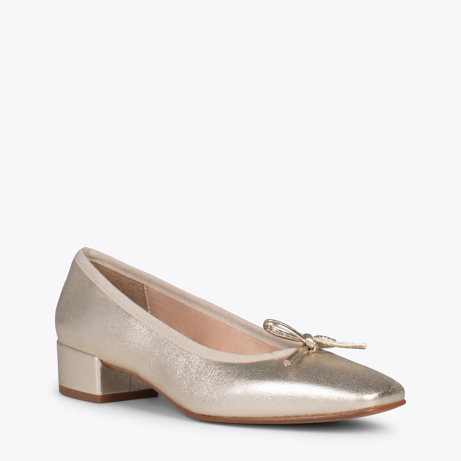 OPERA – GOLDEN ballerina with heel