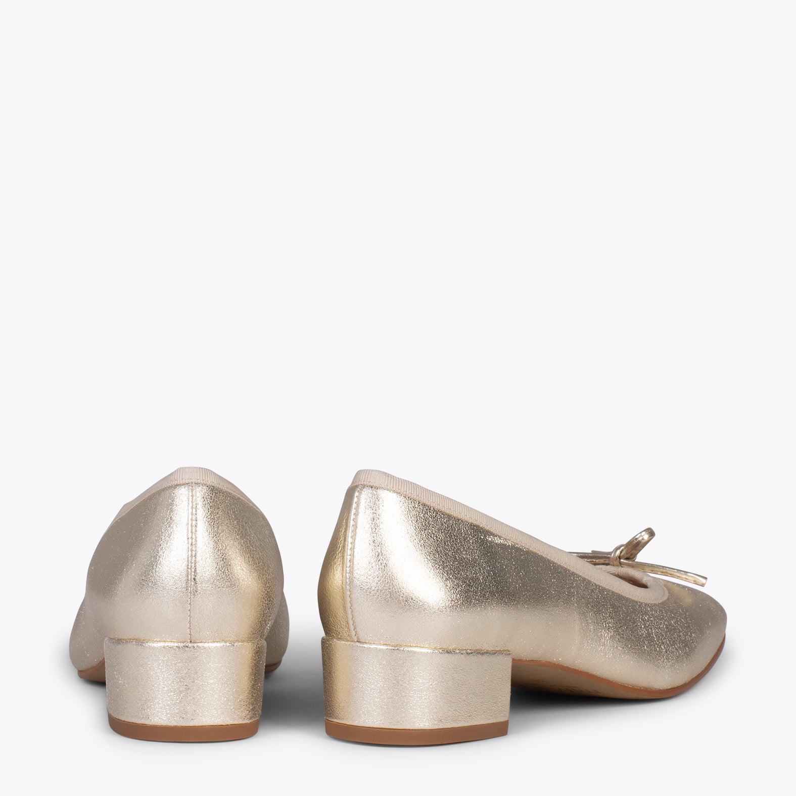 OPERA – GOLDEN ballerina with heel