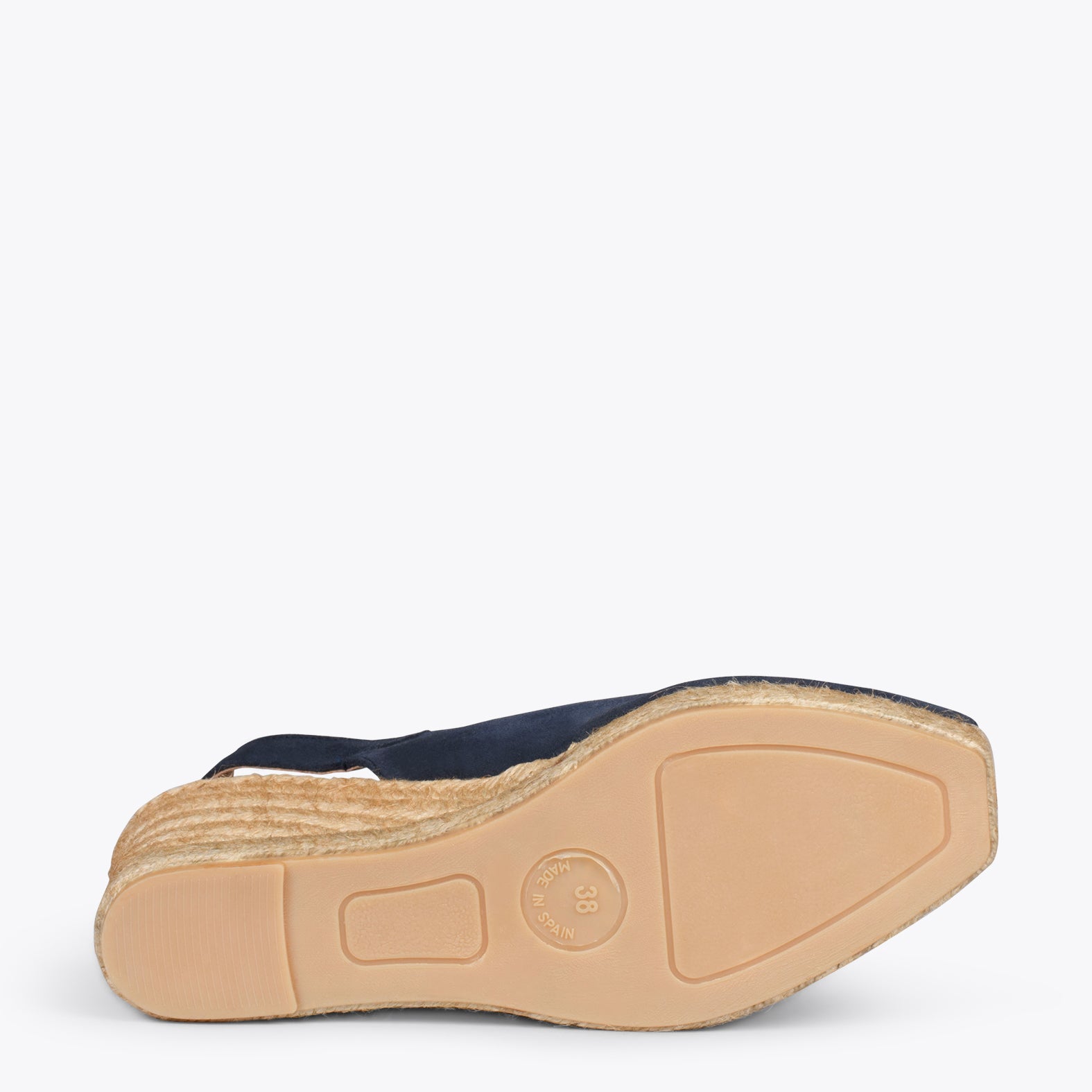 MOJÁCAR – Cuñas de esparto altas de serraje MARINO