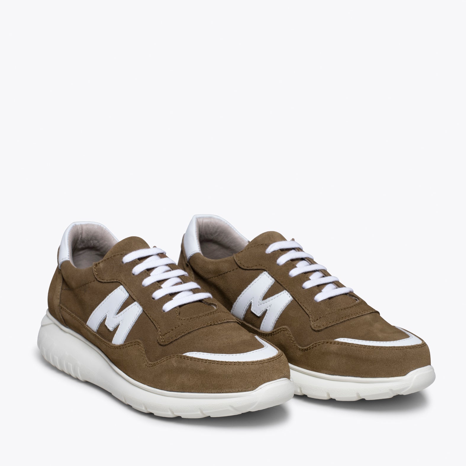 PARIS - BROWN WHITE MAN SNEAKER