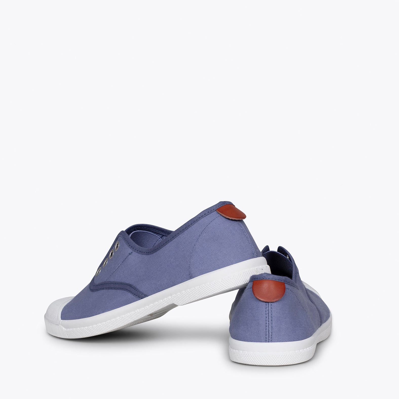 WAY - Zapatillas sin cordones de lona JEANS