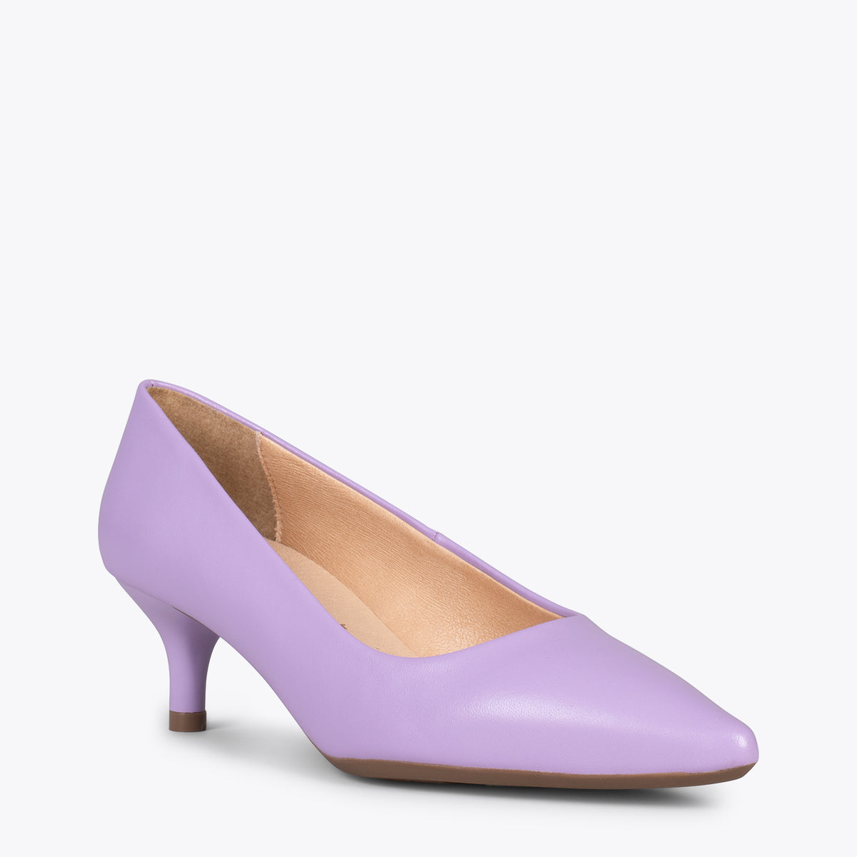 URBAN KITTEN - Zapatos con tacón de chupete de napa LILA