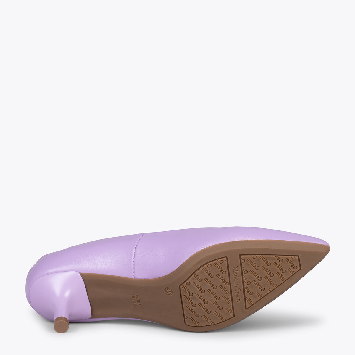 URBAN KITTEN - Zapatos con tacón de chupete de napa LILA