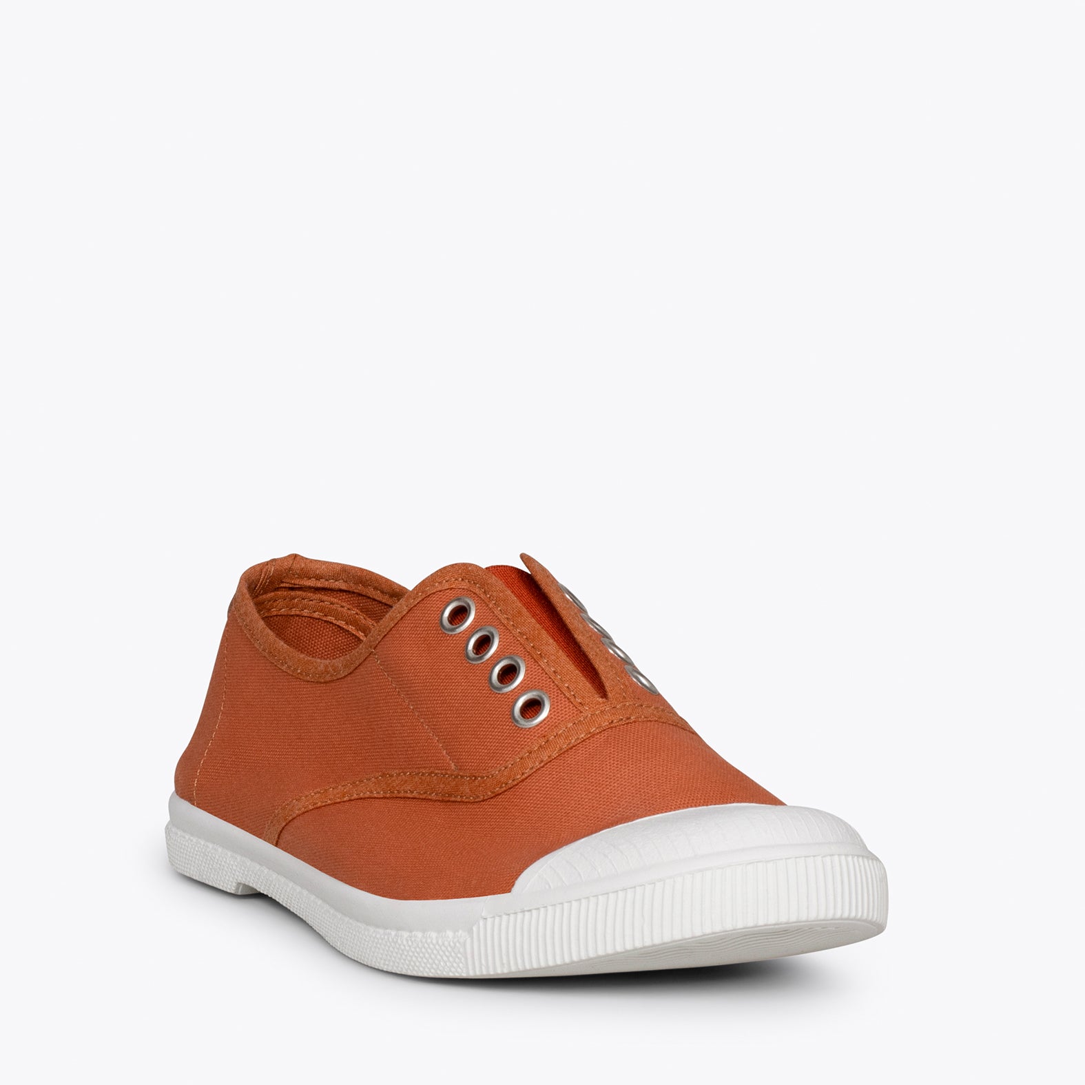 WAY - Zapatillas sin cordones de lona TEJA