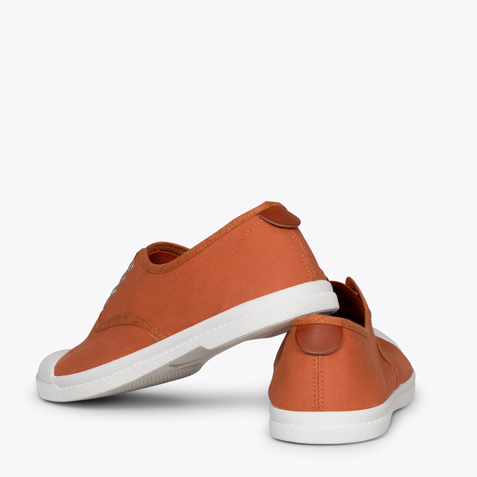 WAY - Zapatillas sin cordones de lona TEJA