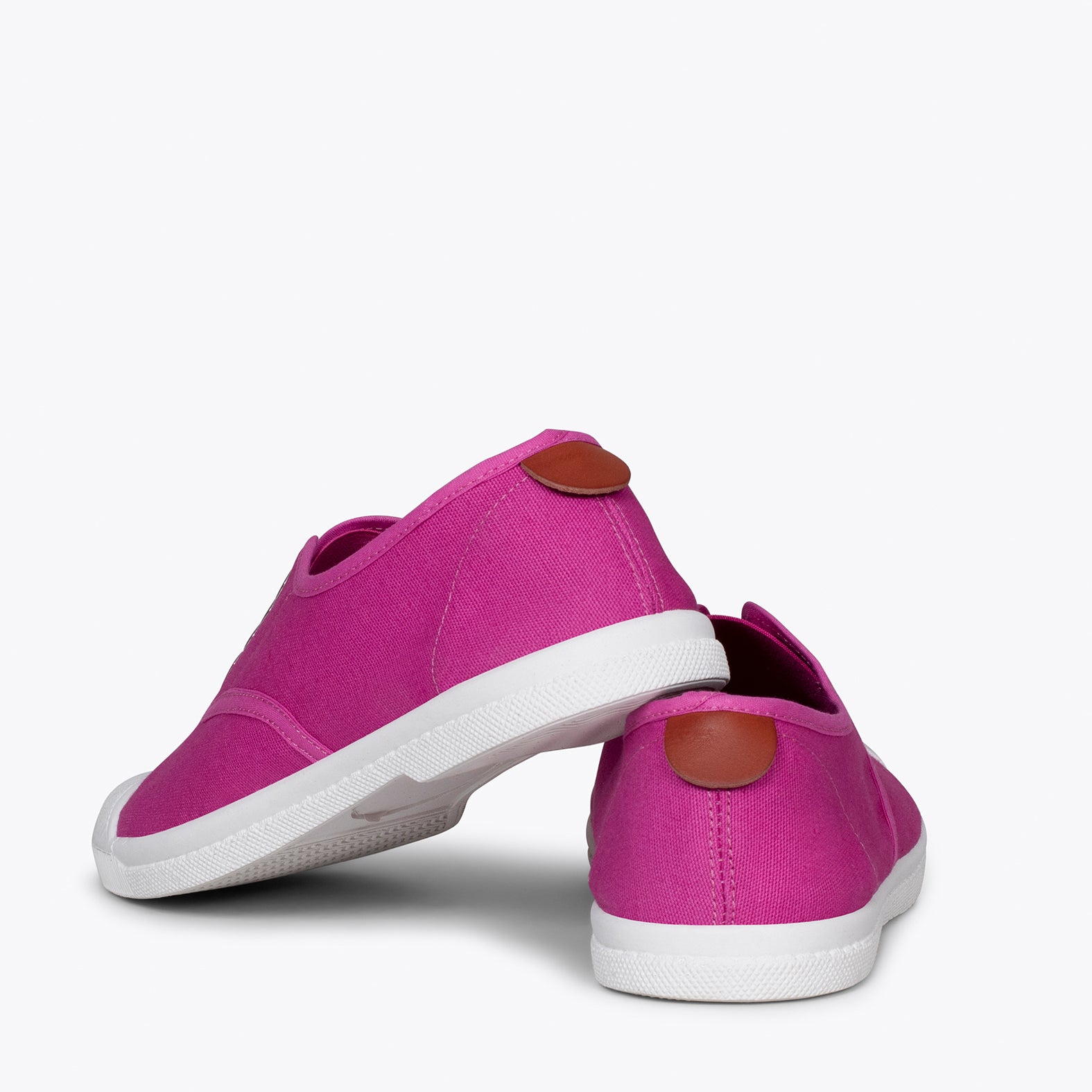 WAY - Zapatillas sin cordones de lona FUCSIA