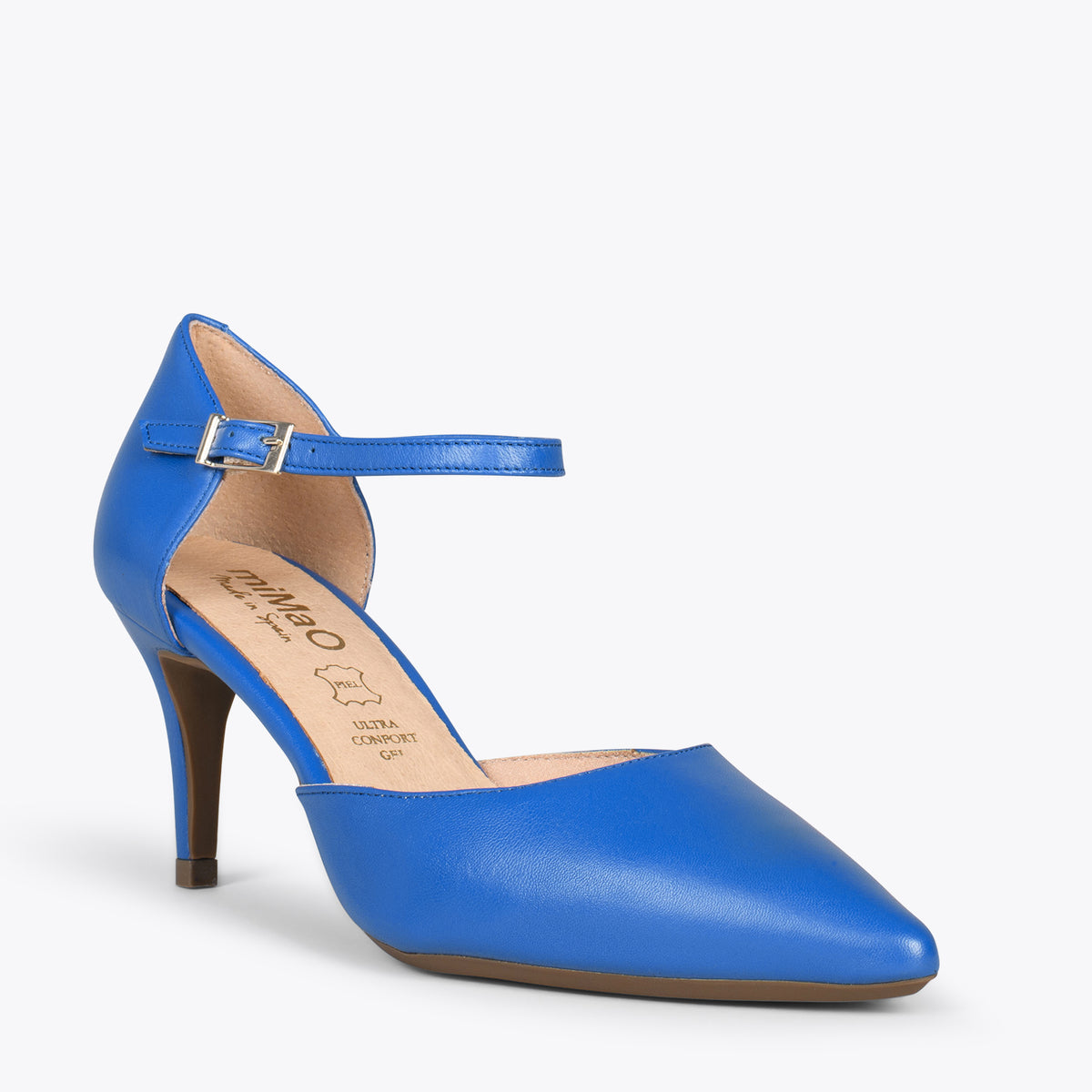 DONNA – ELECTRIC BLUE comfortable party pumps