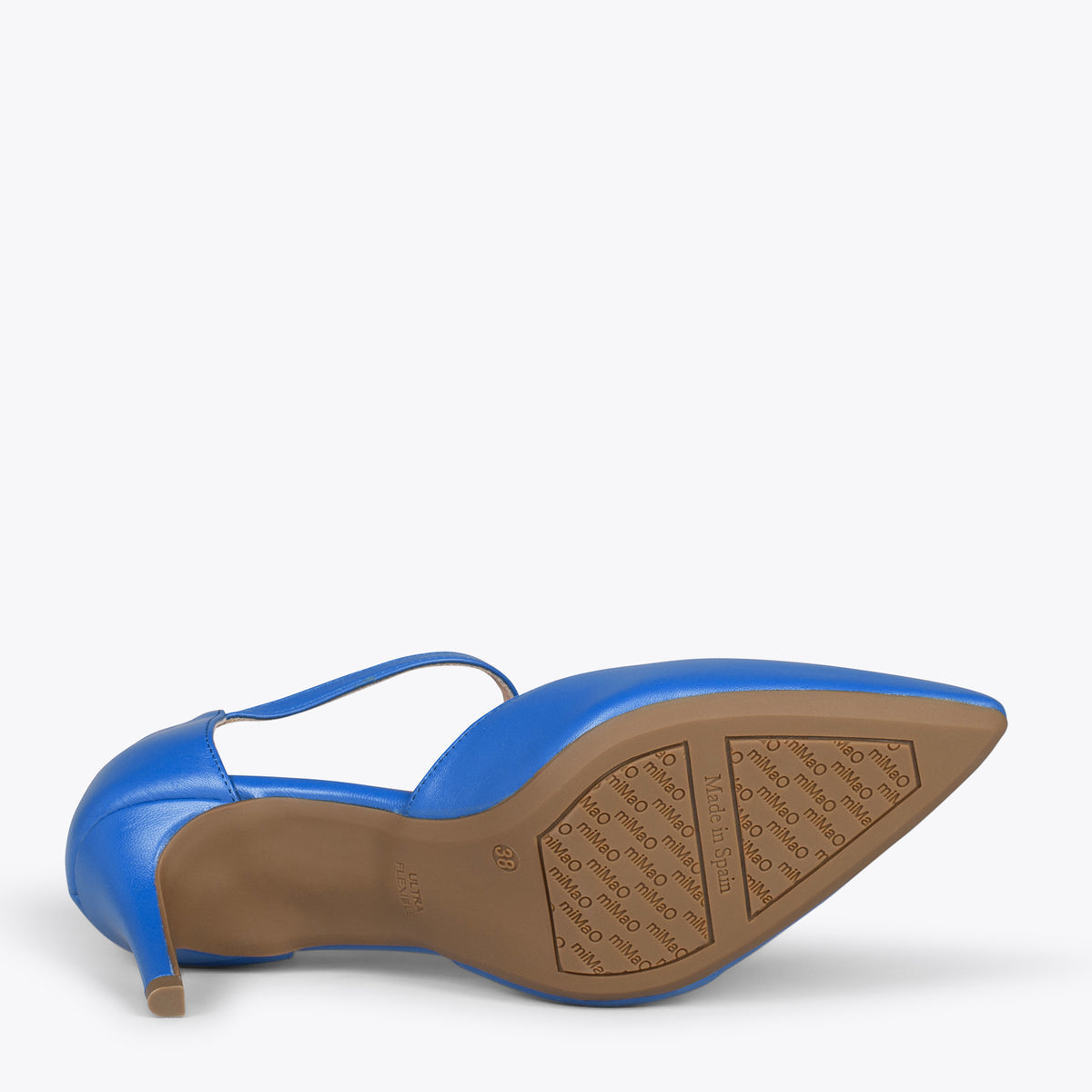 DONNA – ELECTRIC BLUE comfortable party pumps