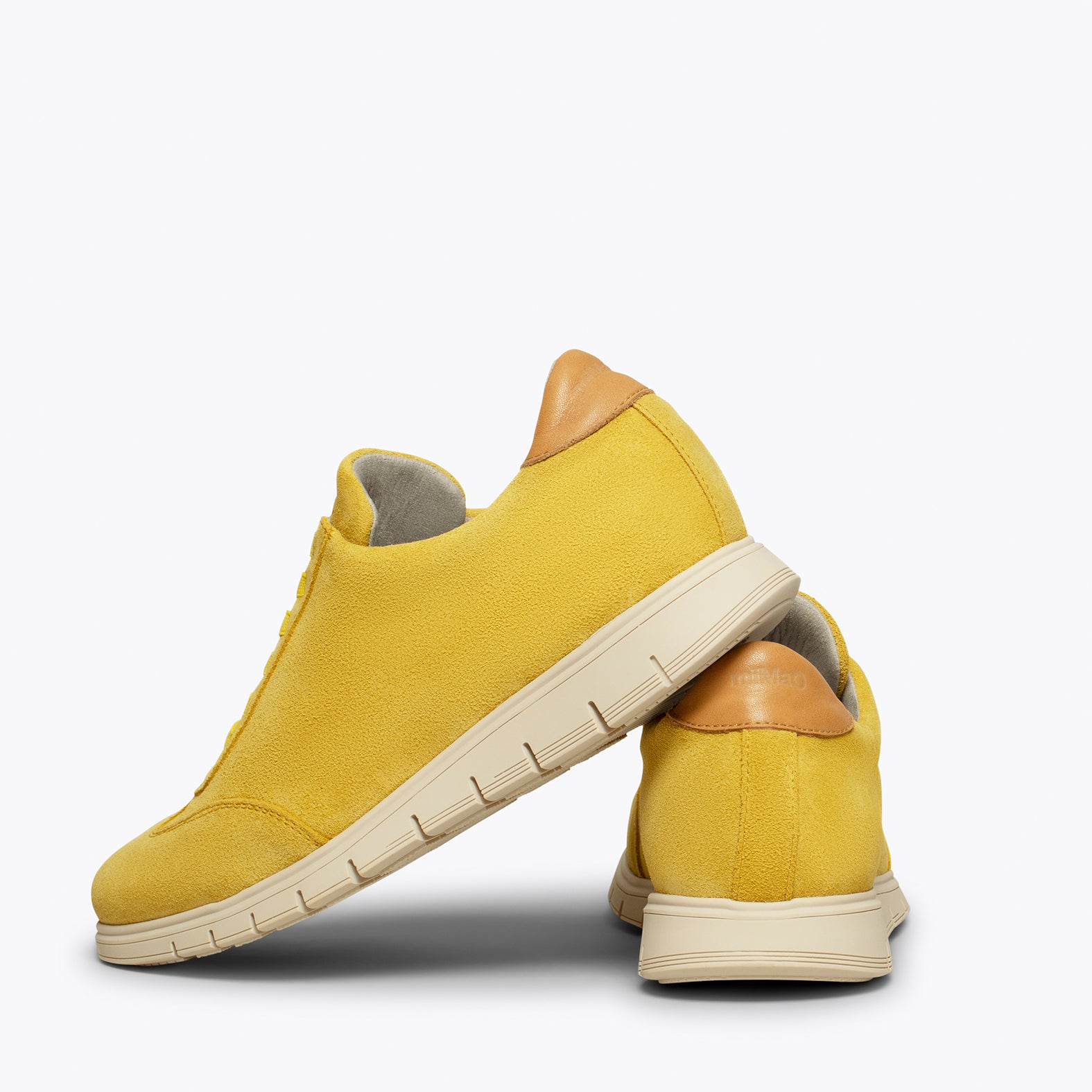 360 - Chaussures de sport décontractées JAUNE pour homme