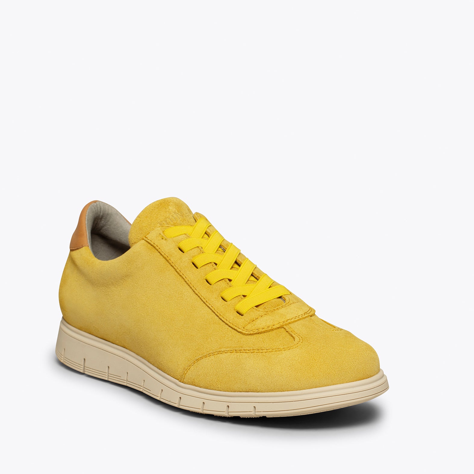 360 - Chaussures de sport décontractées JAUNE pour homme