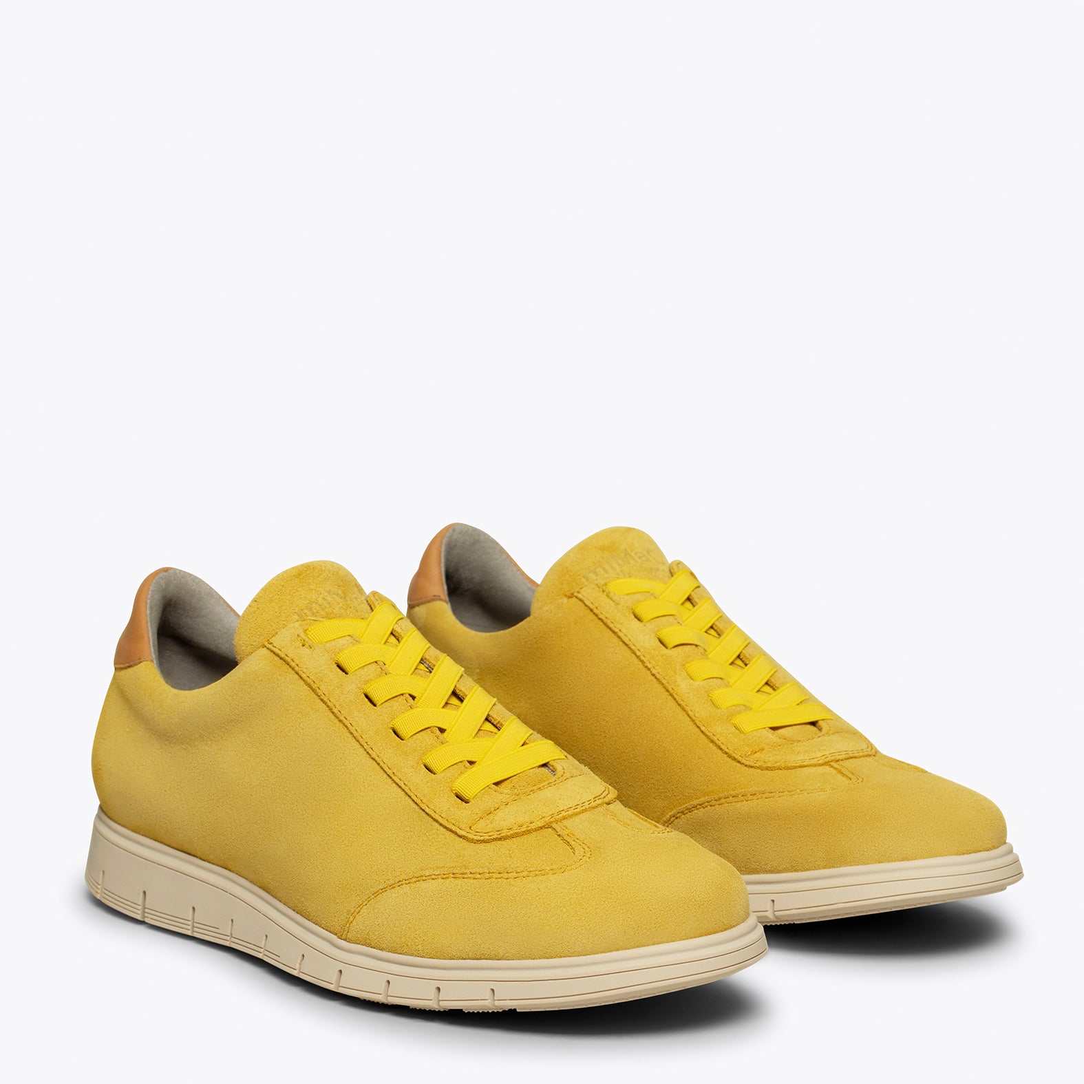 360 - Chaussures de sport décontractées JAUNE pour homme