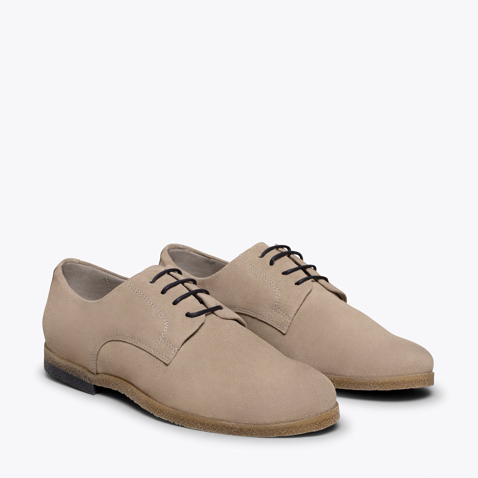 BLUCHER Zapatos para hombre de cordones TAUPE