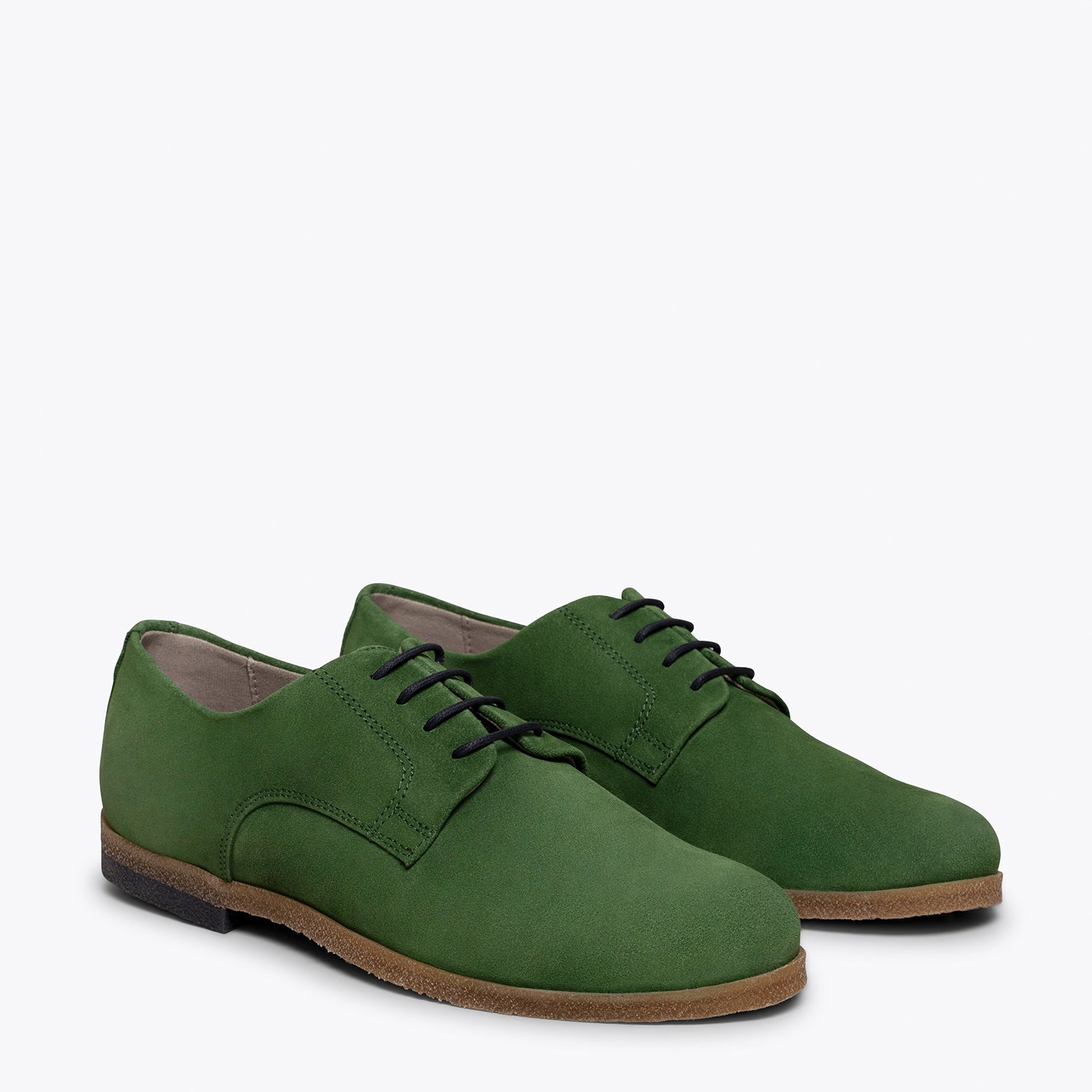 BLUCHER Zapatos para hombre de cordones VERDES