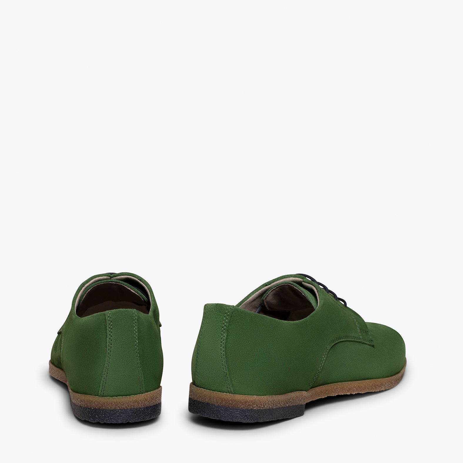 BLUCHER Zapatos para hombre de cordones VERDES