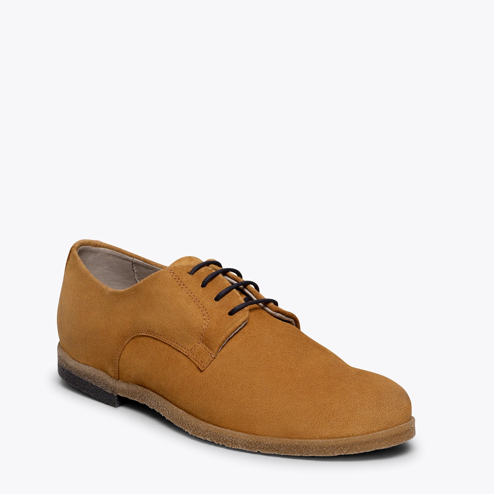 BLUCHER - Chaussures à lacets pour homme CAMEL