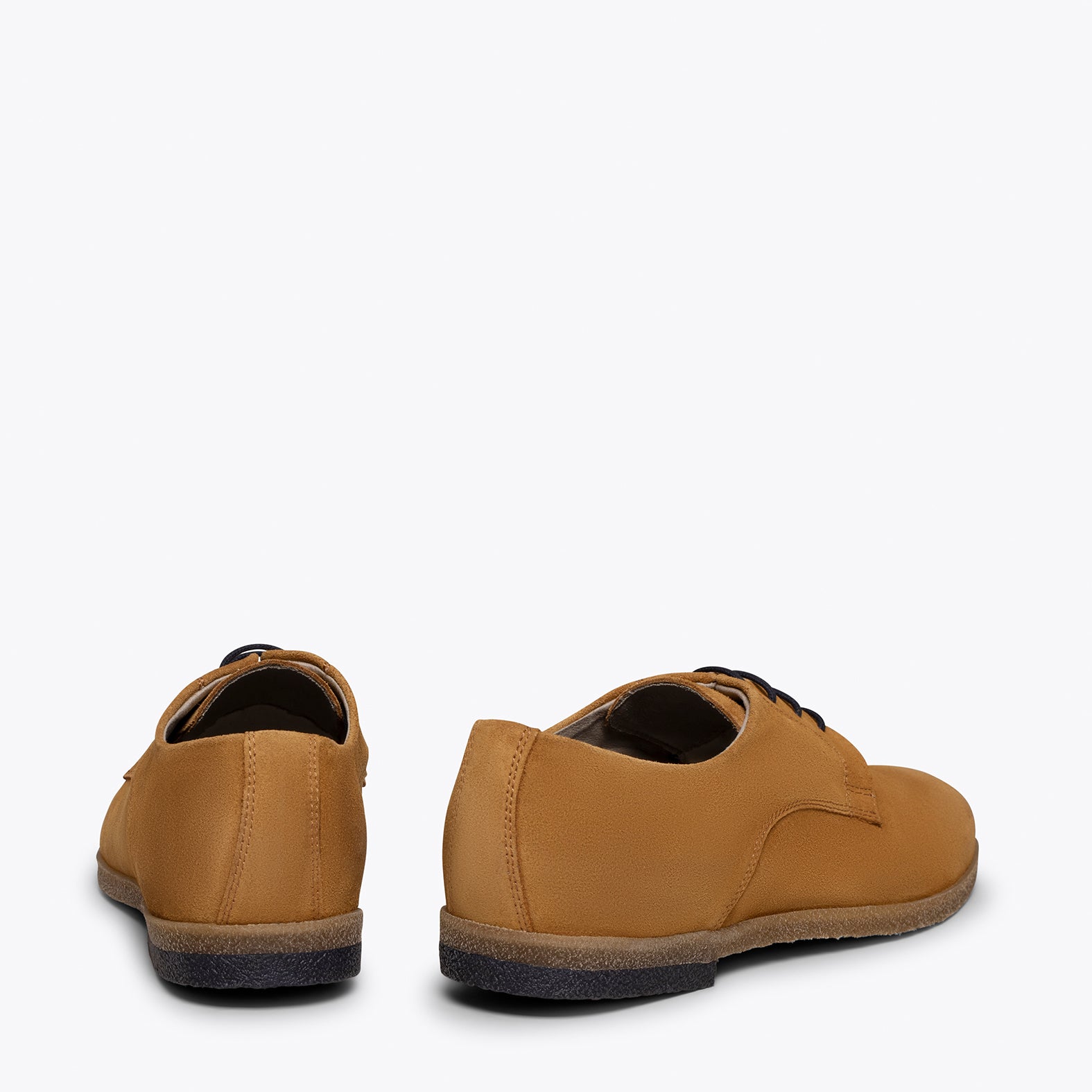 BLUCHER Zapatos para hombre de cordones CAMEL
