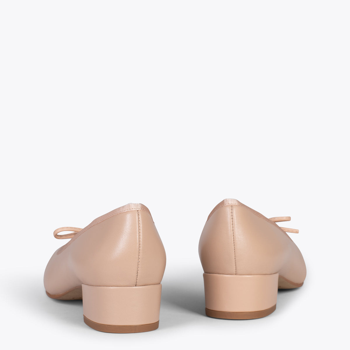 OPERA – NUDE ballerina with heel
