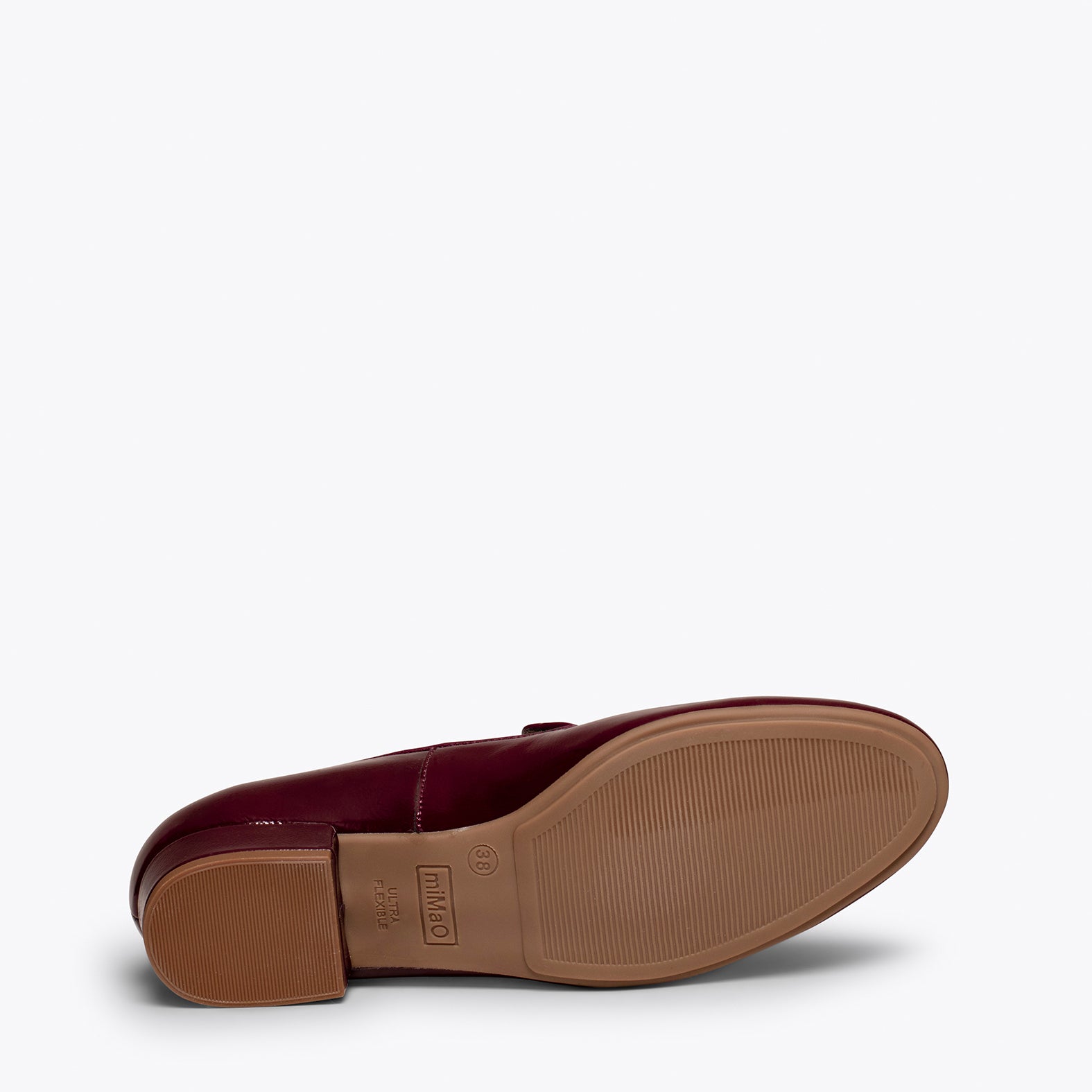 OPERA Loafer de mujer Burdeos de charol - miMaO ®