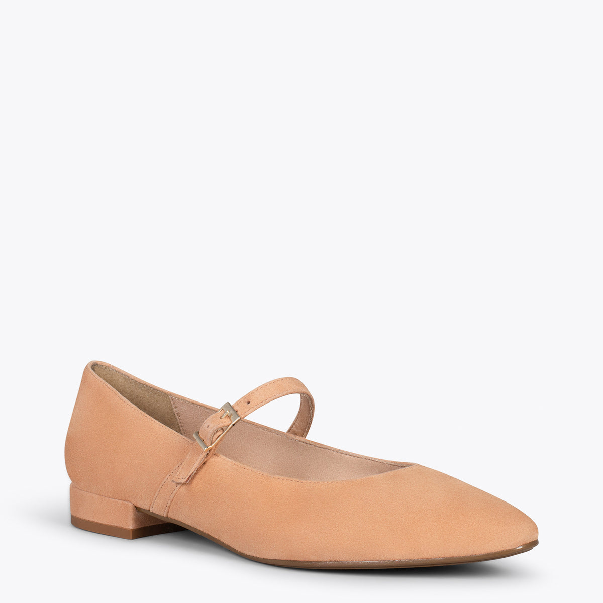 MERCEDITAS - Zapatos planos con hebilla TIERRA