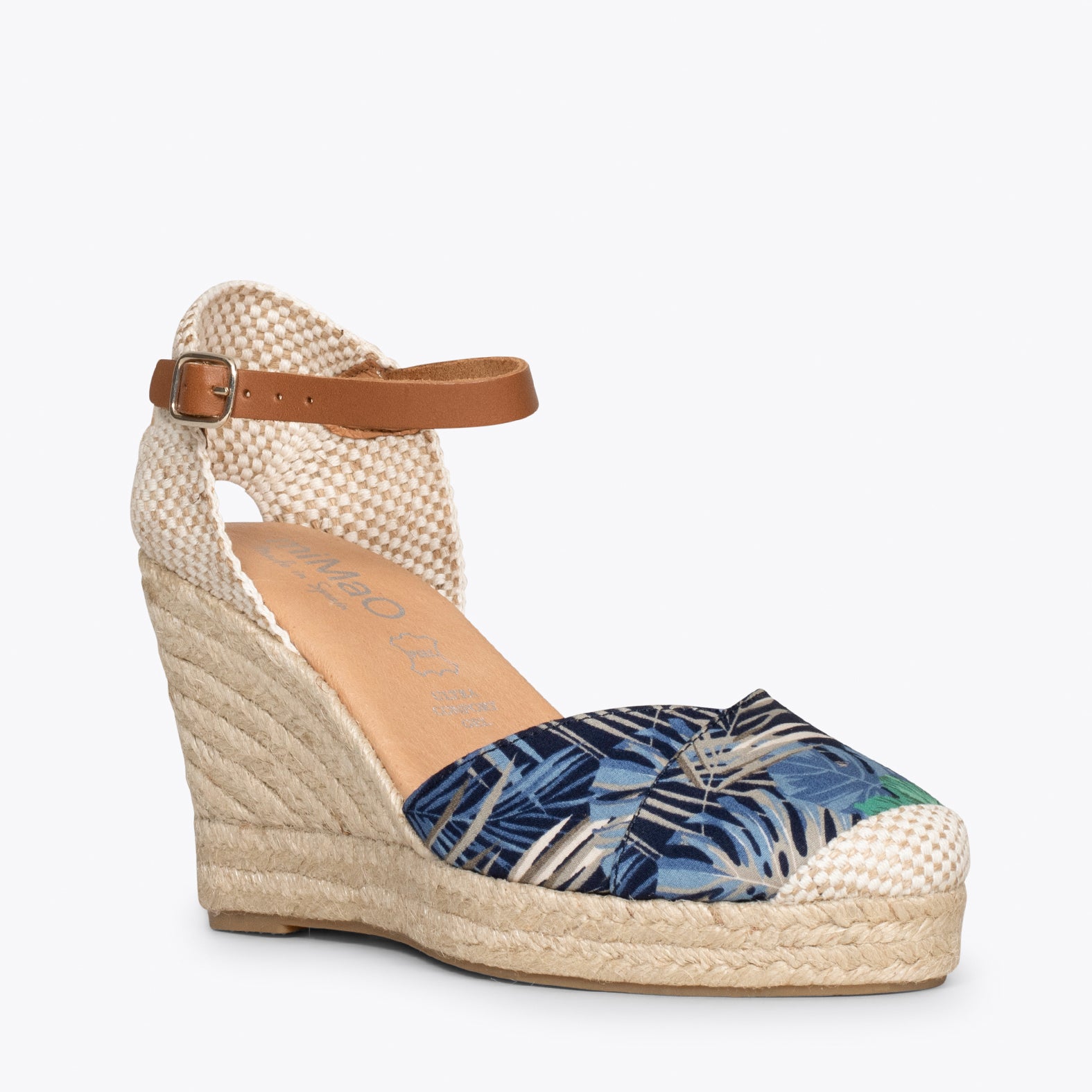 CONIL - Espadrilles avec imprimé TROPICAL