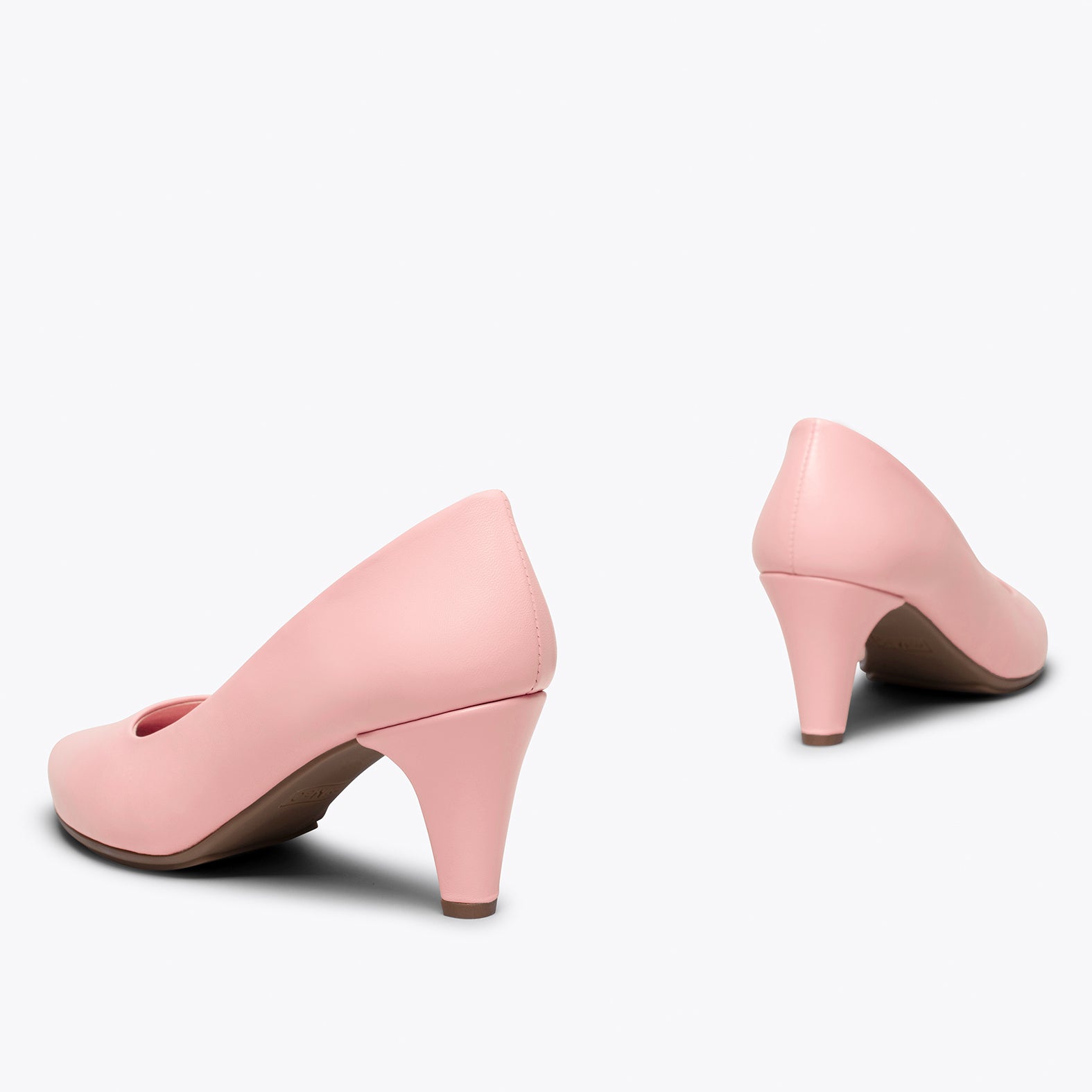 STILETTO Zapato elegante con tacón medio ROSA